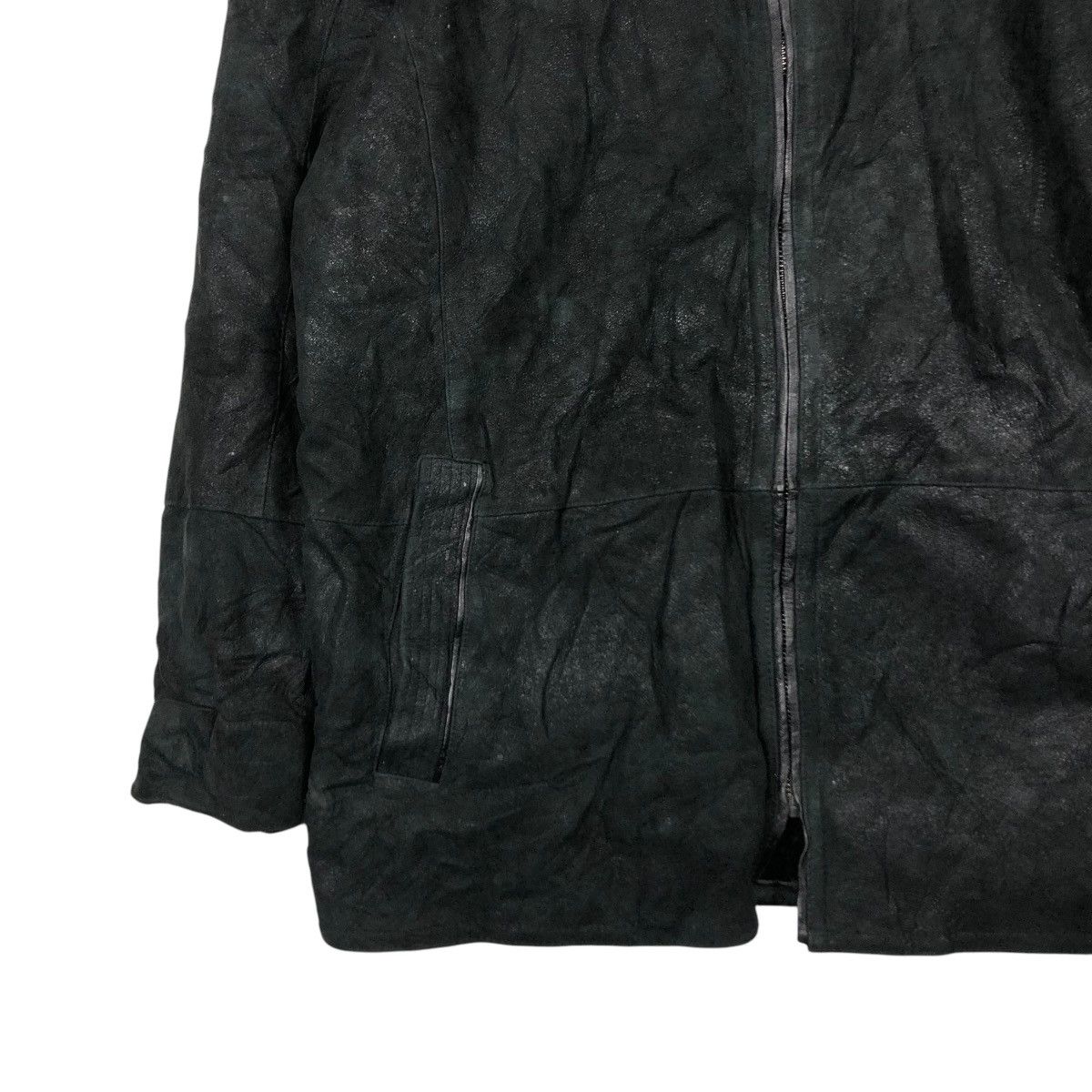 Andrew Marc 🔥VINTAGE LEATHER JACKET ANDREW MARC LAMB FUR BLANKET Size US XXL / EU 58 / 5 - 4 Thumbnail