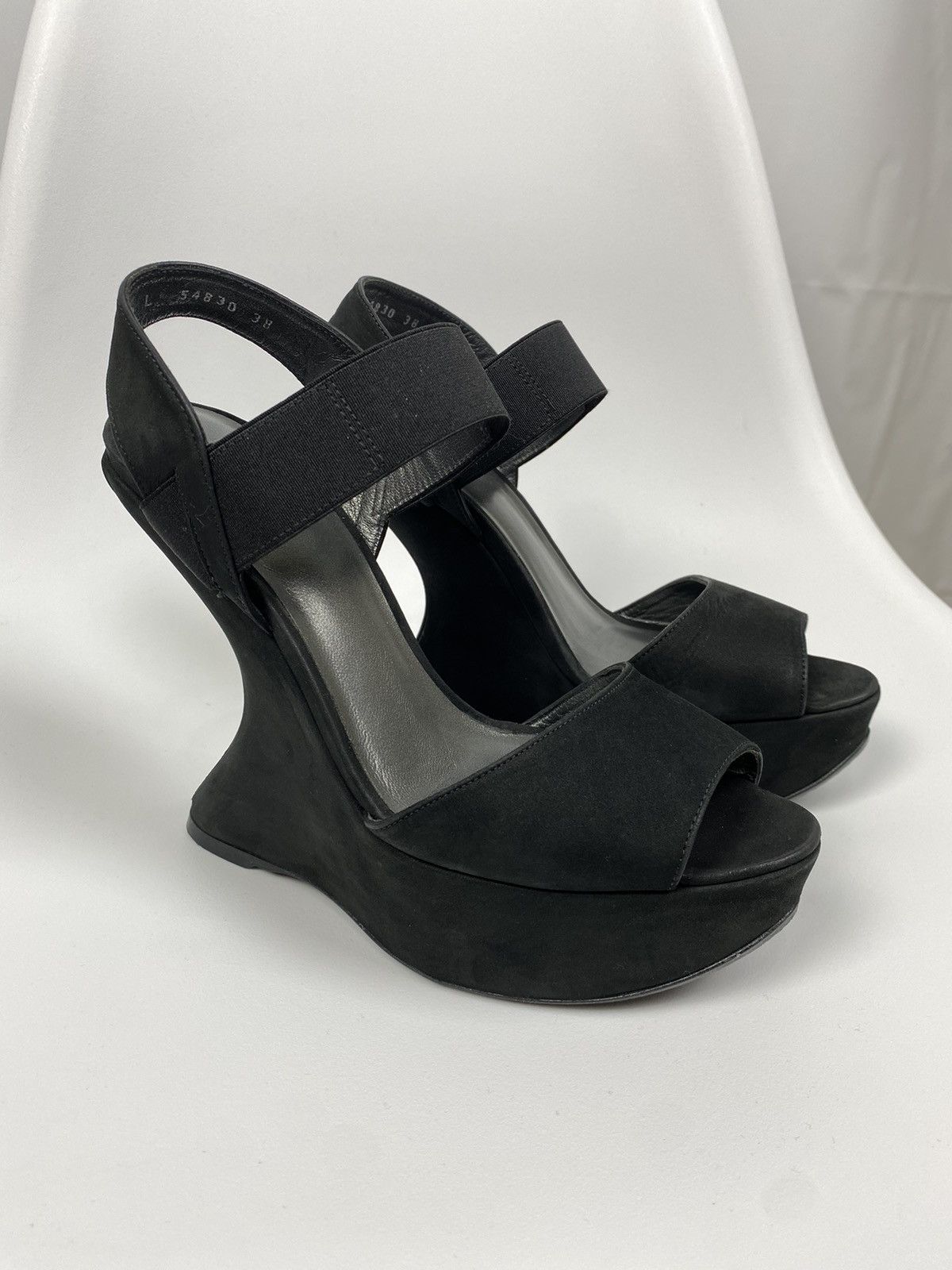 Stuart Weitzman Stuart Weitzman Bandana Suede Platform High Heels Sandals 38 Size US 8 / IT 38 - 1 Thumbnail