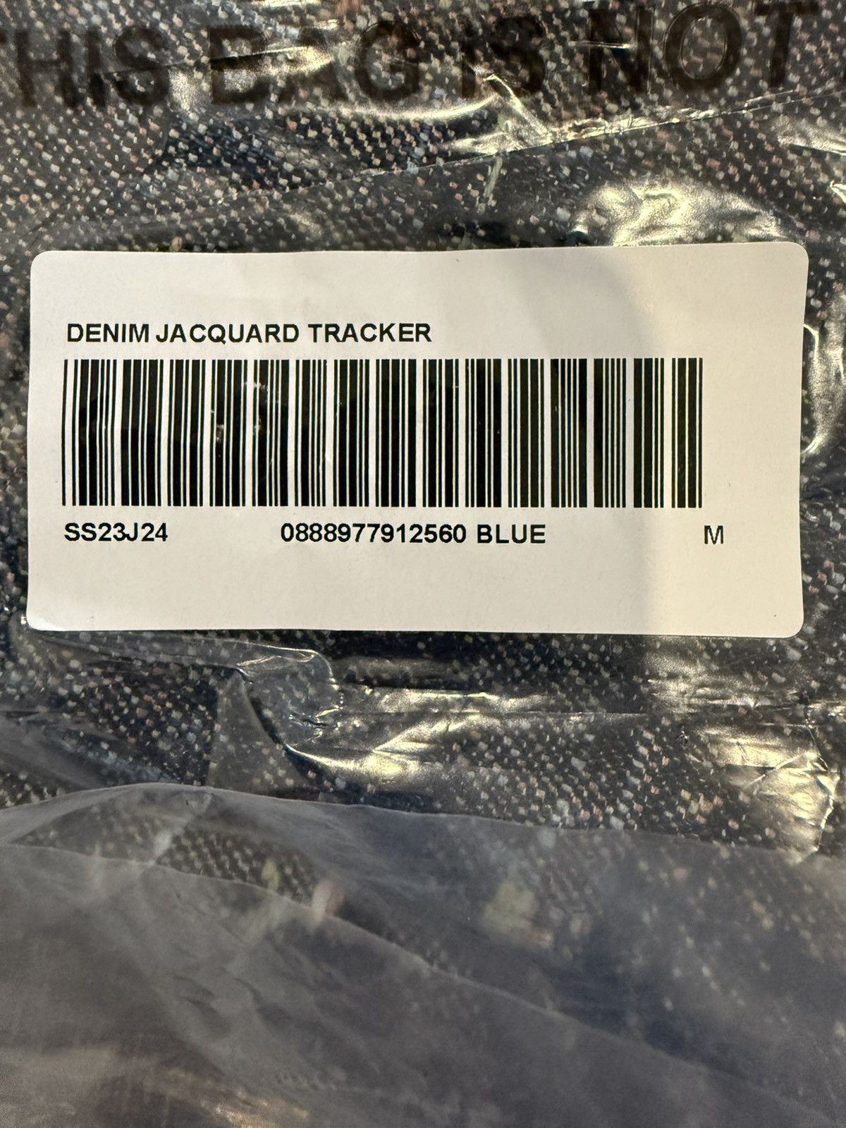 Supreme Archive Denim Jacquard Trucker Jean Jacket Trompe D’oeil M Size US M / EU 48-50 / 2 - 8 Thumbnail