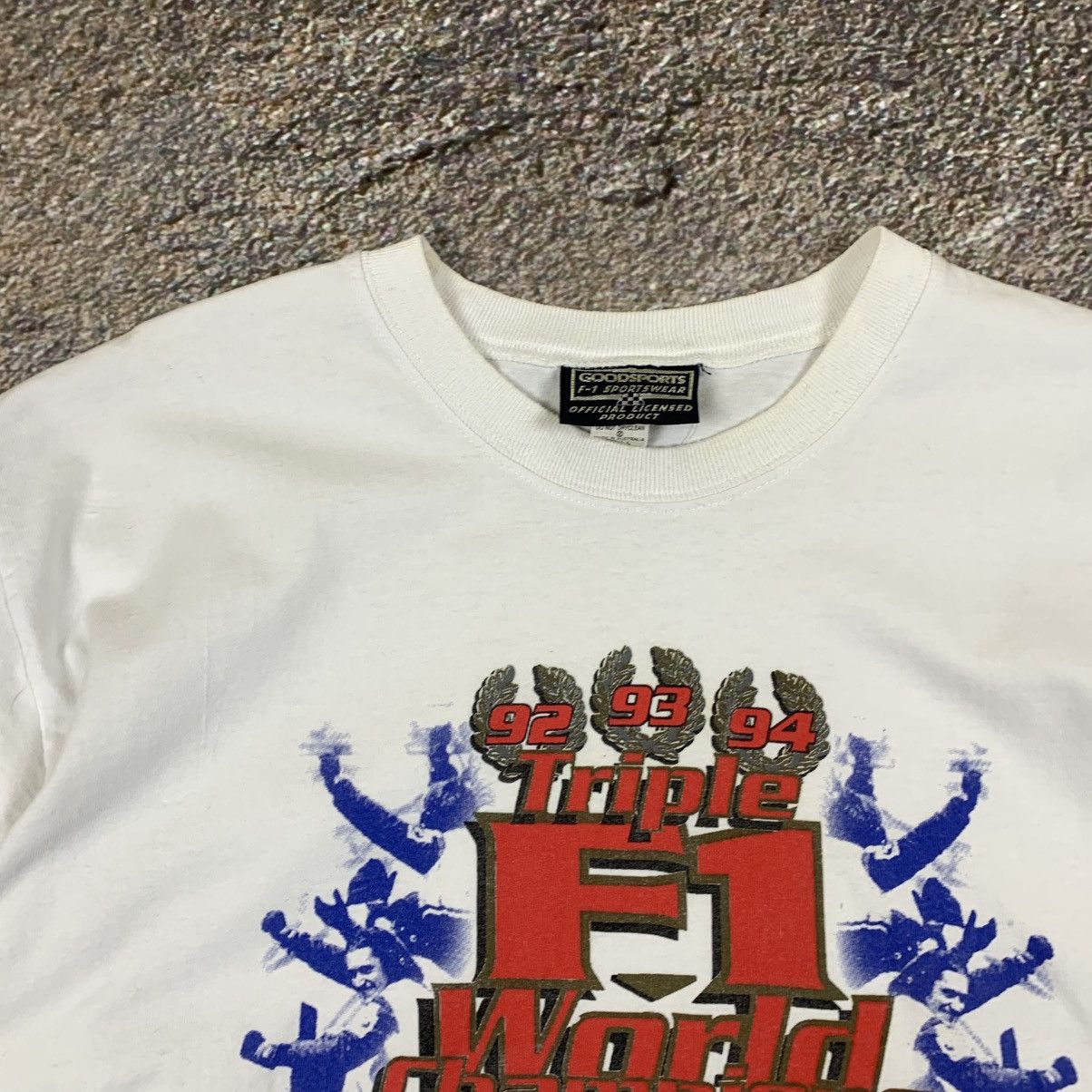 Formula 1 F1 Renault 90s Gran Prix T Shirt Size US L / EU 52-54 / 3 - 4 Thumbnail