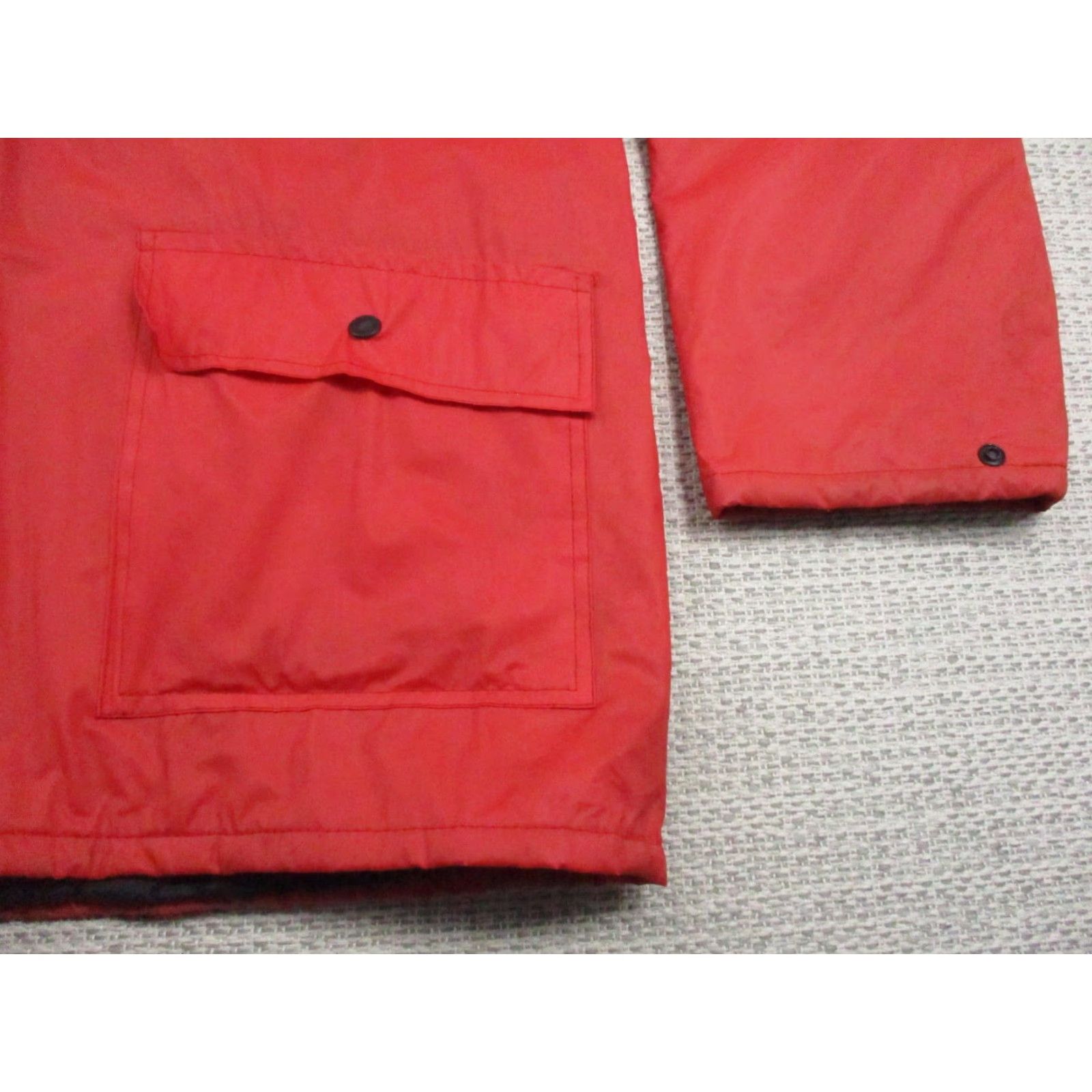 Vintage VINTAGE Stearns Jacket Mens Medium Red Dry Wear Hooded Insulated Rain Coat Outdoor Size US M / EU 48-50 / 2 - 2 Thumbnail