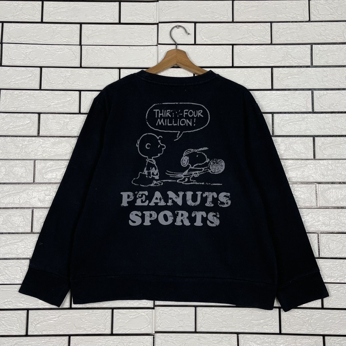 Japanese Brand Peanuts Snoopy Tennis Sweatshirt Size US S / EU 44-46 / 1 - 7 Thumbnail