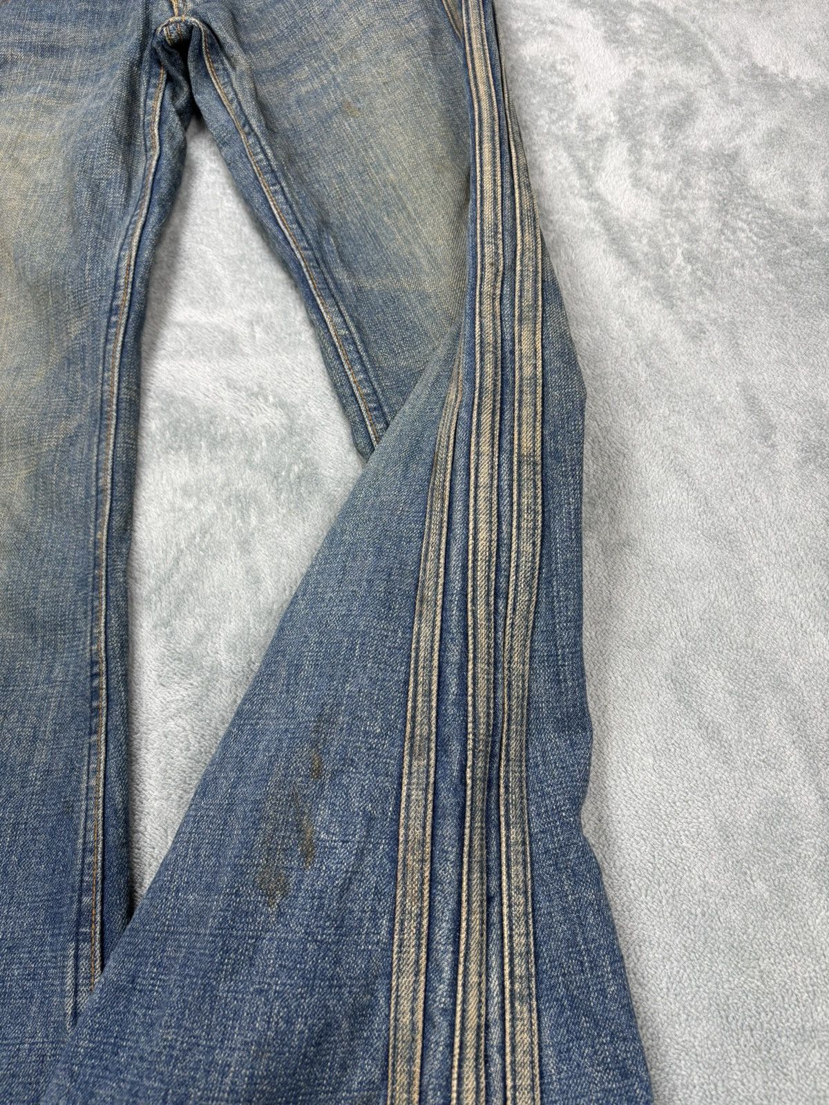 Le Grande Bleu (L.G.B.) L.G.B Flared Denim Pants. S012 Size US 28 / EU 44 - 5 Thumbnail