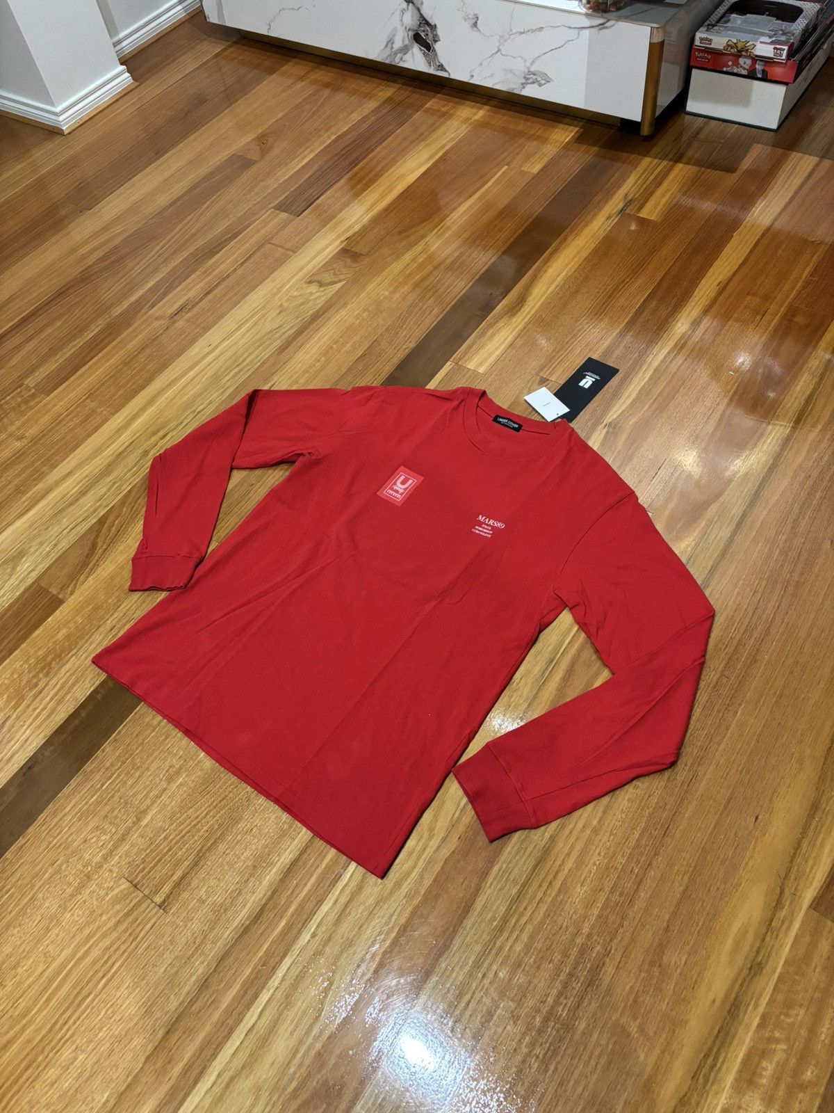 Undercover Mars89 x A Clockwork Orange Undercover SS20 LS Tee Red Size US XL / EU 56 / 4 - 4 Thumbnail