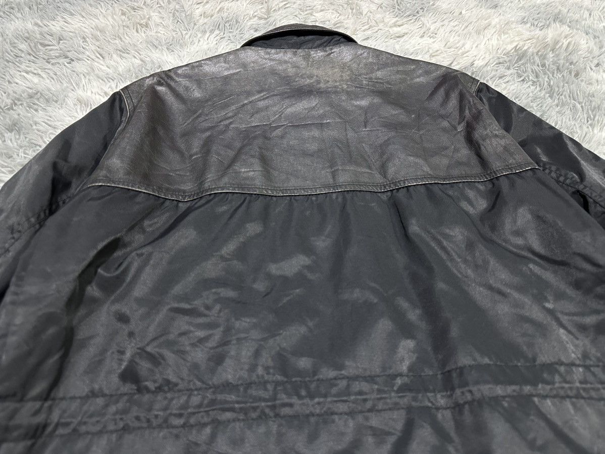 Valentino 🔥Archived Valentino Hybrid Cowhide Leather Jacket Patina Size US XL / EU 56 / 4 - 14 Thumbnail