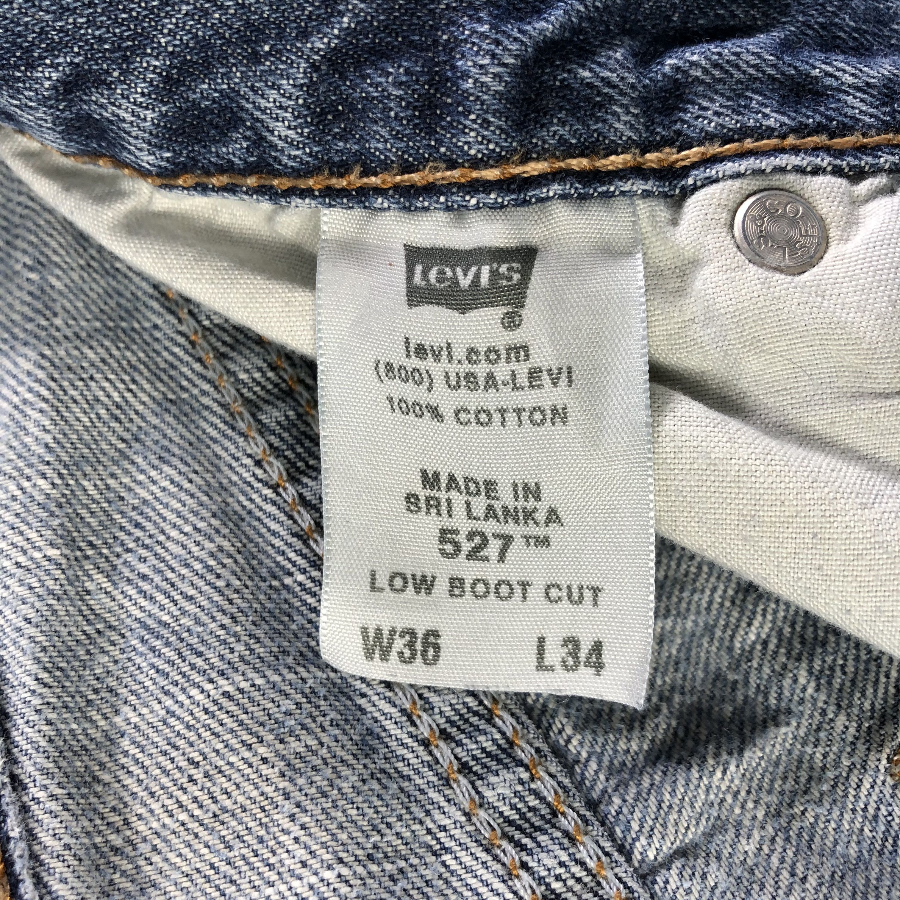 Levi's Vintage Levis 527 Jeans-J3481 Size US 36 / EU 52 - 10 Thumbnail