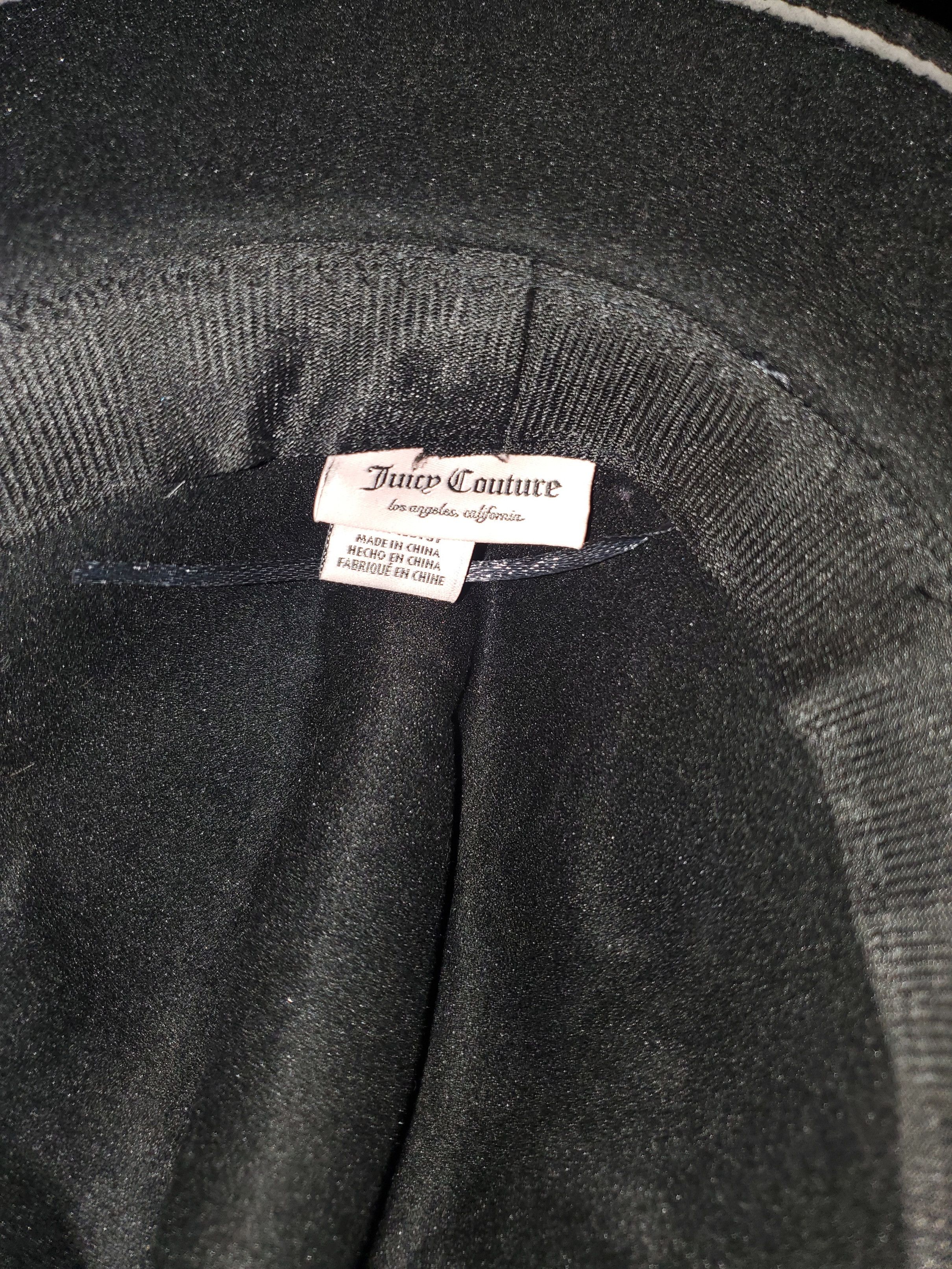 Juicy Couture Juicy Couture Bling Black Cowboy Hat Size ONE SIZE - 8 Thumbnail