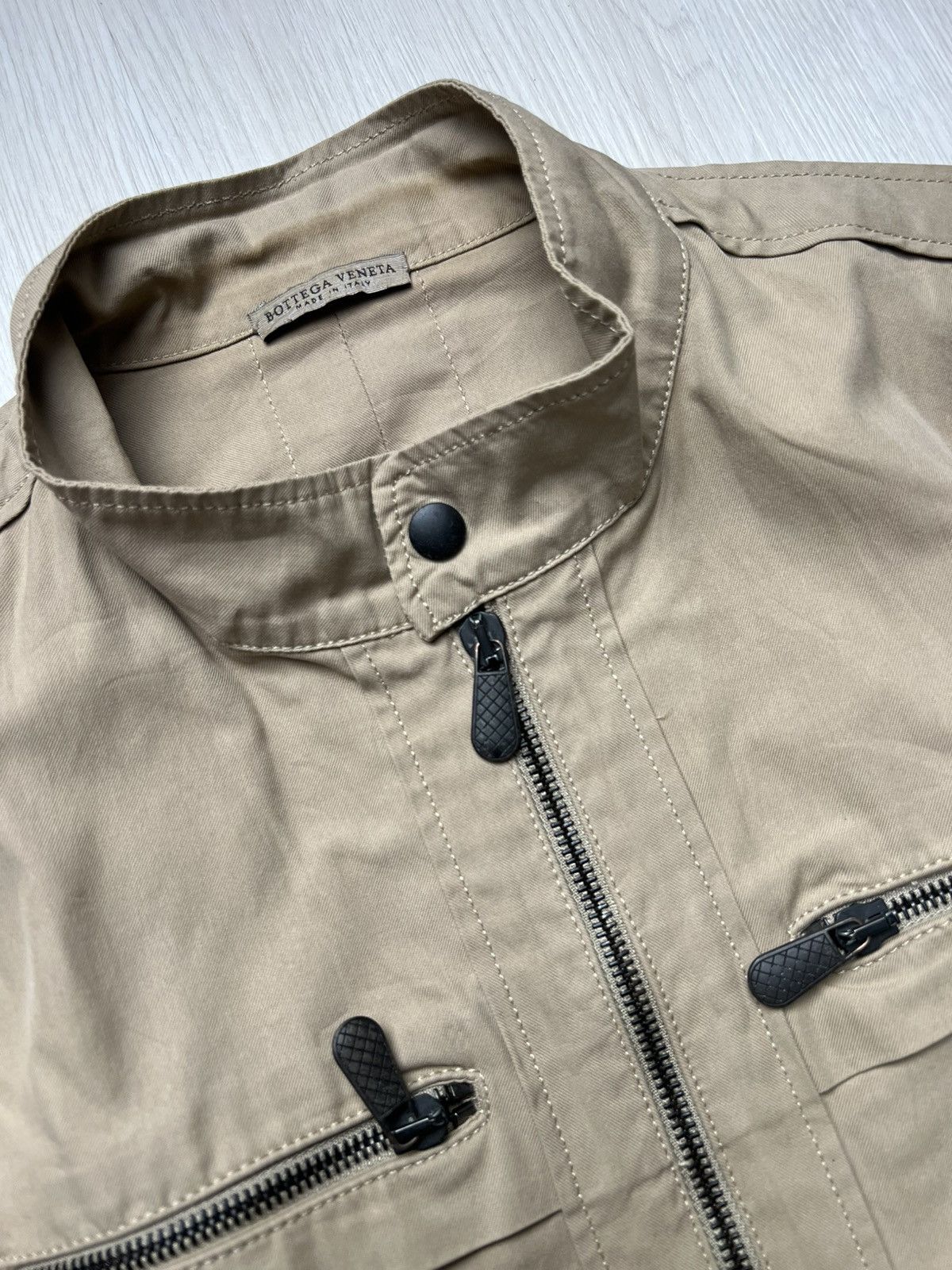 Bottega Veneta Bottega Veneta Boxy Work Jacket Size US S / EU 44-46 / 1 - 4 Thumbnail