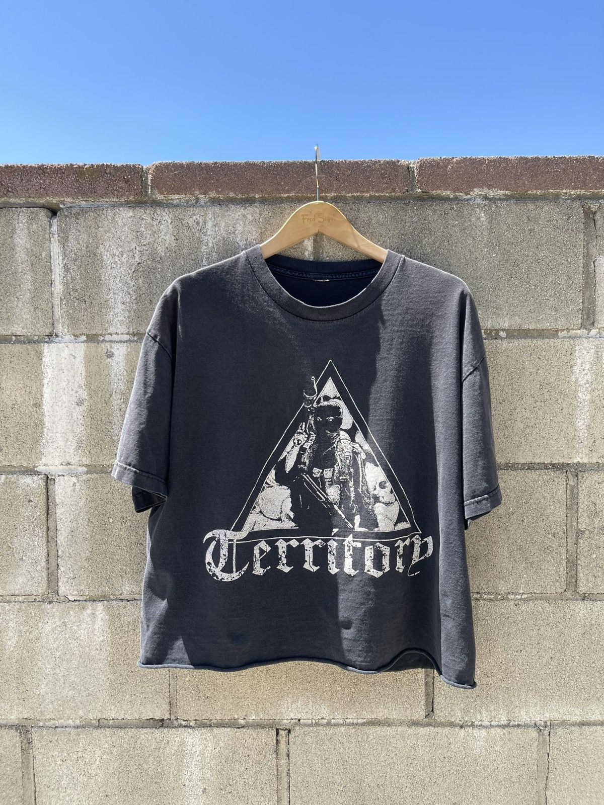 Vintage Vintage Territory Cropped Tee Size US XL / EU 56 / 4 - 1 Thumbnail
