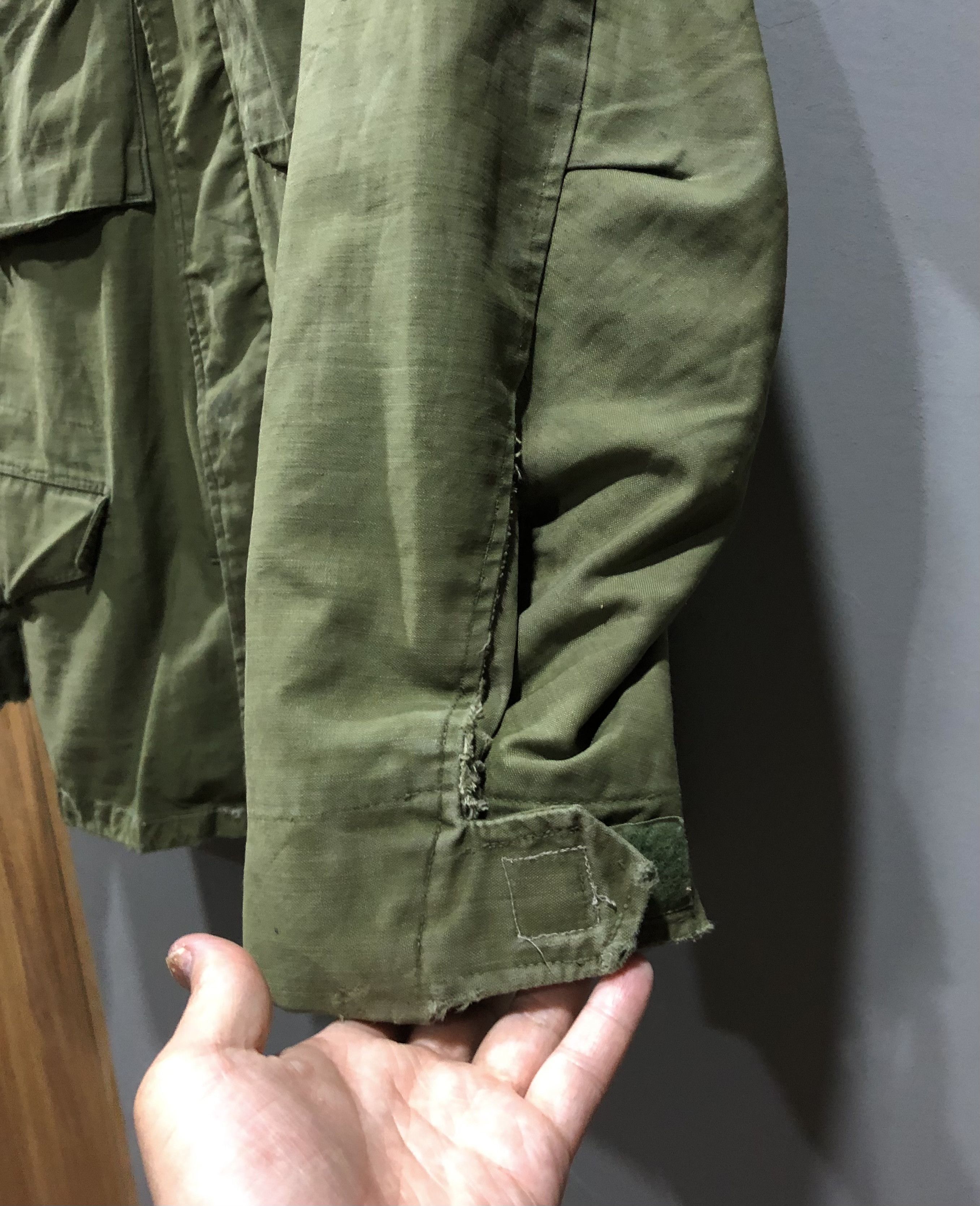 Vintage Rare 60s First Pattern M65 US Army Field Jacket Vietnam War Size US M / EU 48-50 / 2 - 17 Thumbnail
