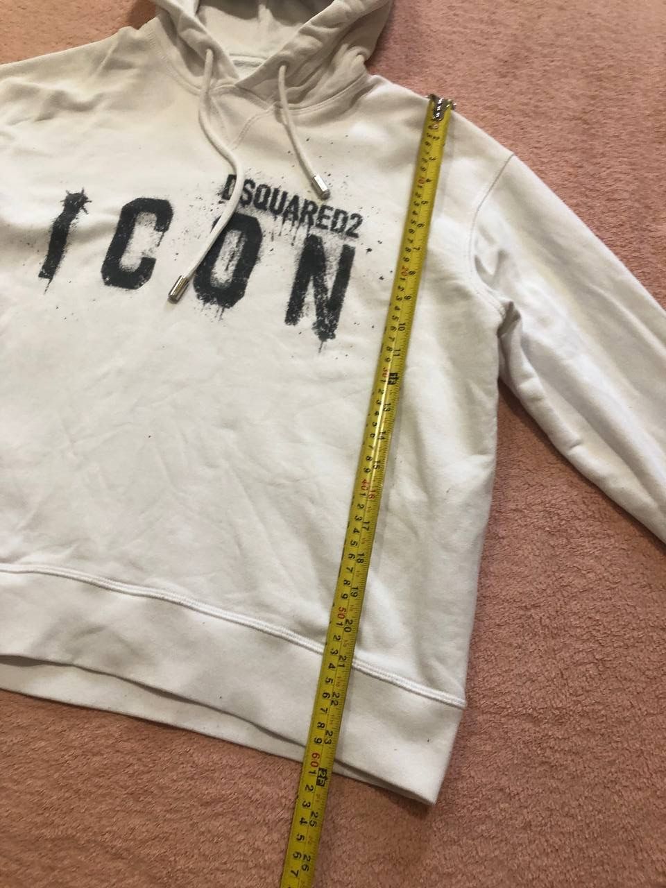 Dsquared2 Vintage Dsquared2 White Warm Hoodie Size M Size M / US 6-8 / IT 42-44 - 15 Thumbnail