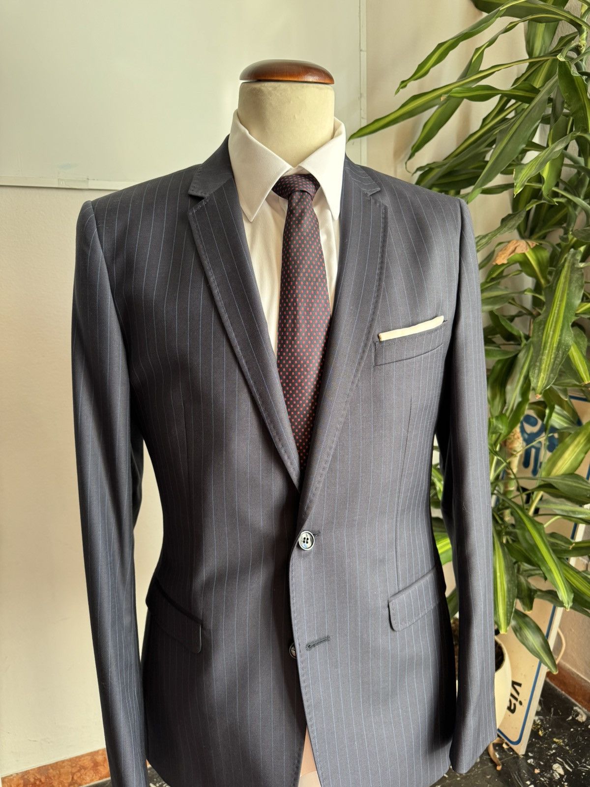 Dolce & Gabbana Dolce & Gabbana suit 48 blue Size 48R - 1 Thumbnail