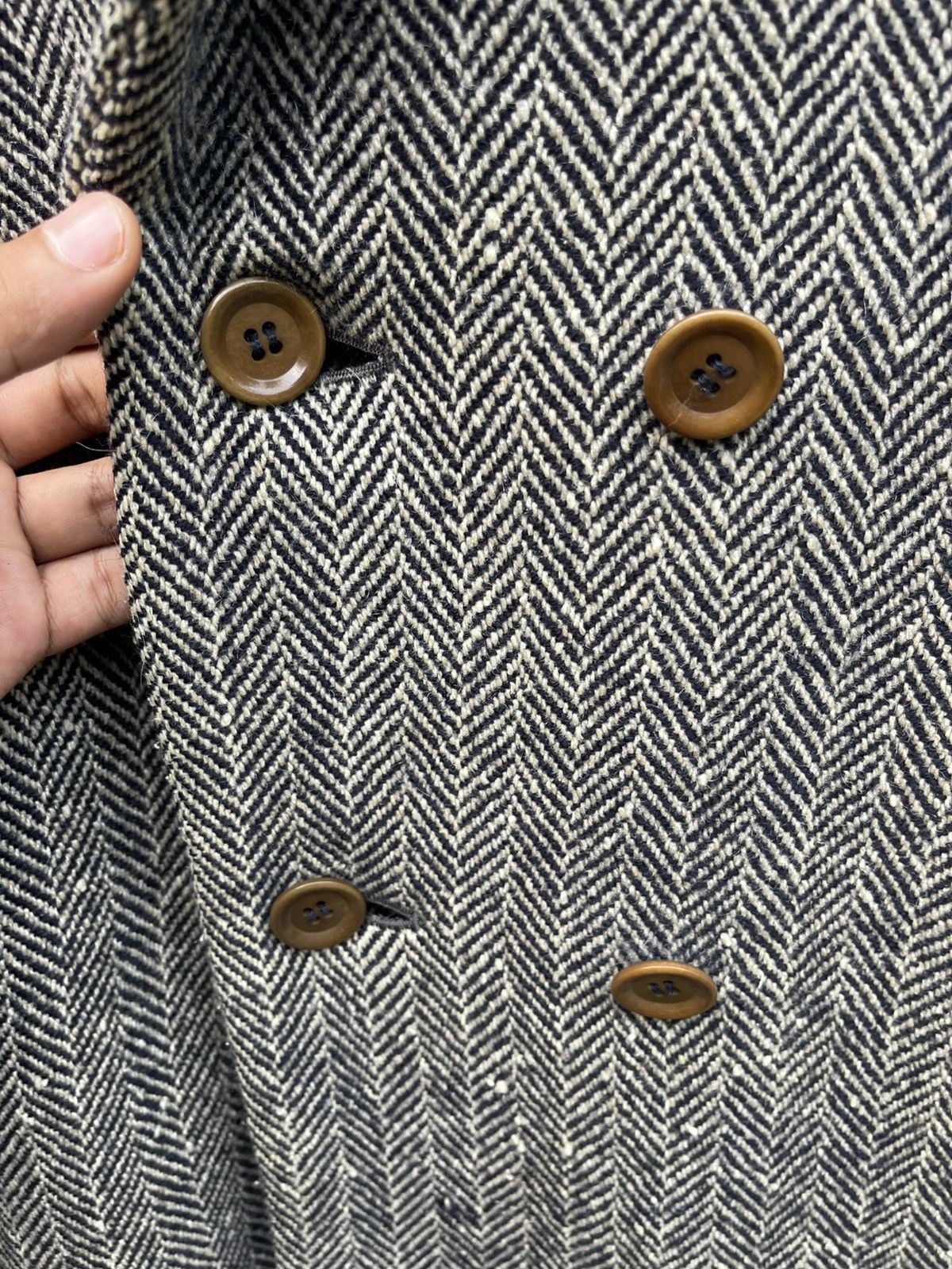 Japanese Comme Ca Du Mode Wool Long Coat
