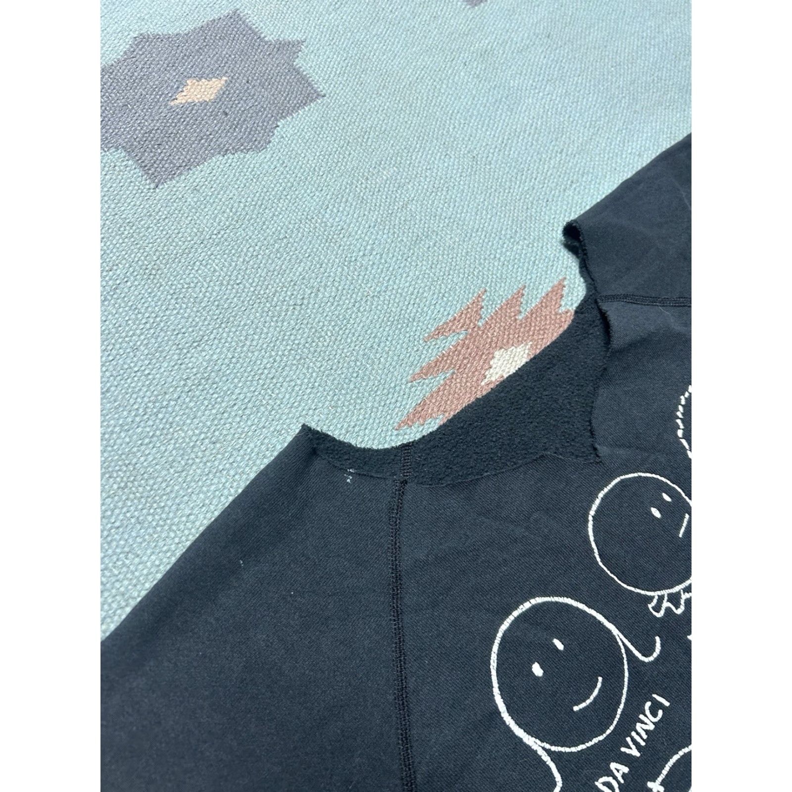 Vintage VINTAGE Sweatshirt History of Art Warhol Picasso Dali 90s Pullover Black Large Men's Size US L / EU 52-54 / 3 - 3 Thumbnail