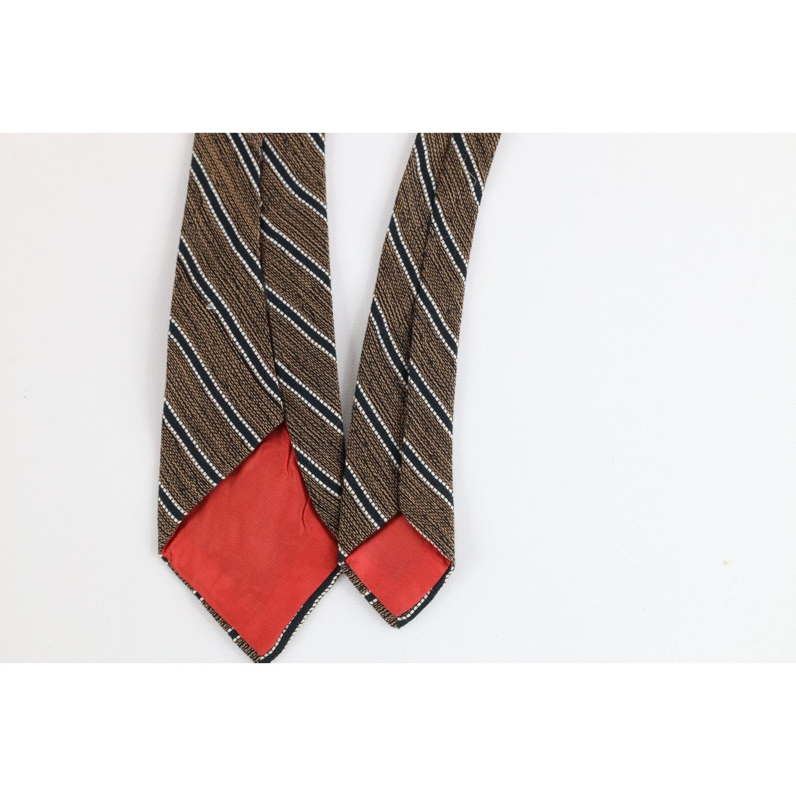 Vintage Vintage 60s Rockabilly Wool Tweed Knit Skinny Neck Tie Size ONE SIZE - 5 Thumbnail