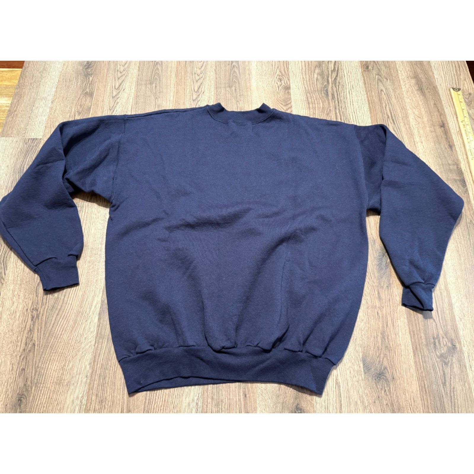 Vintage VINTAGE Briar Creek Sweater Mens Large Blue White Red Pullover Knit Size US L / EU 52-54 / 3 - 2 Thumbnail