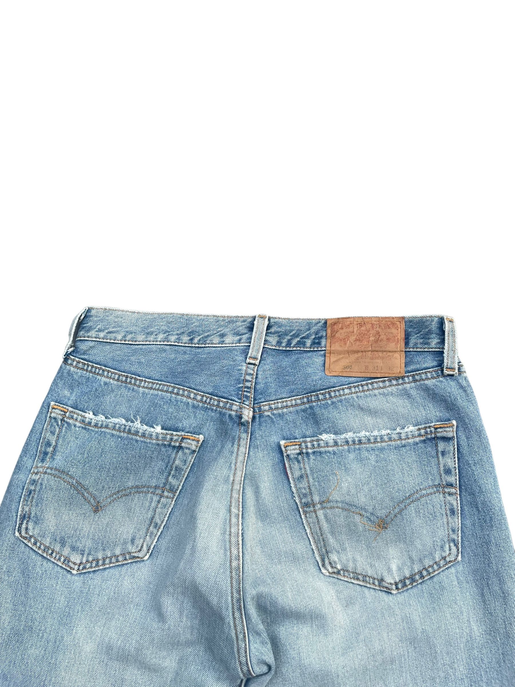 Levi's Vintage 1997 Levis 501 e Faded Distresed Denim Size US 31 - 5 Thumbnail