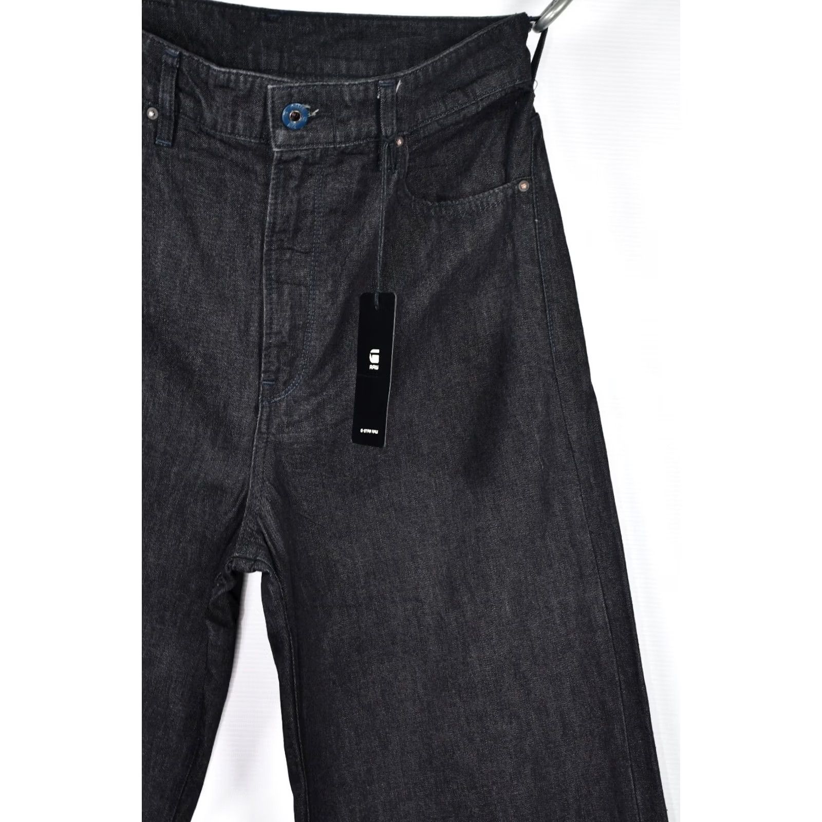 G-Star G-Star Raw Deck Ultra Wide Leg Jeans Black Womens Size 28/30 Denim Kara Size 28" / US 6 / IT 42 - 5 Thumbnail