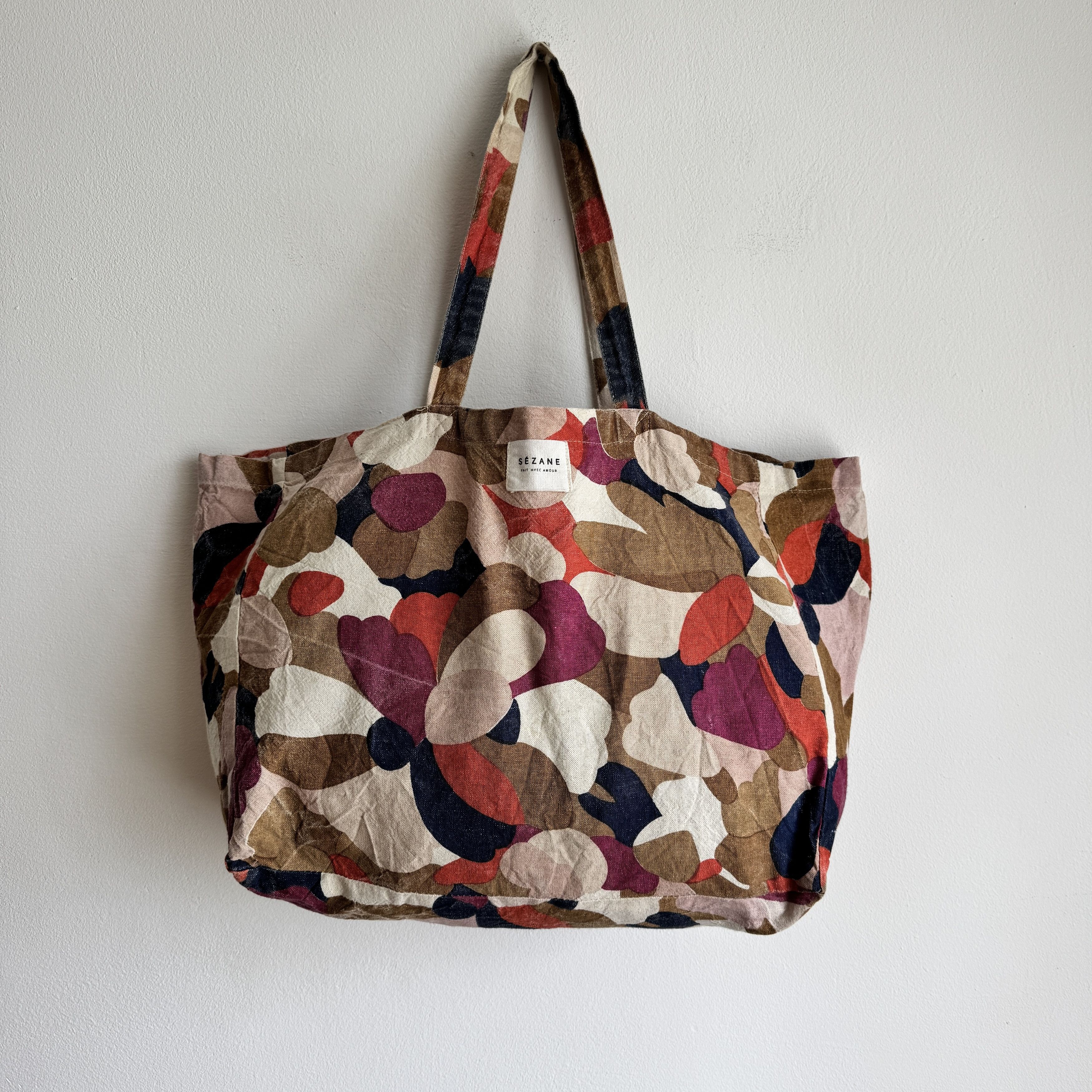 Sezane Sezane Travel Tote Cotton Bags Size ONE SIZE - 2 Thumbnail