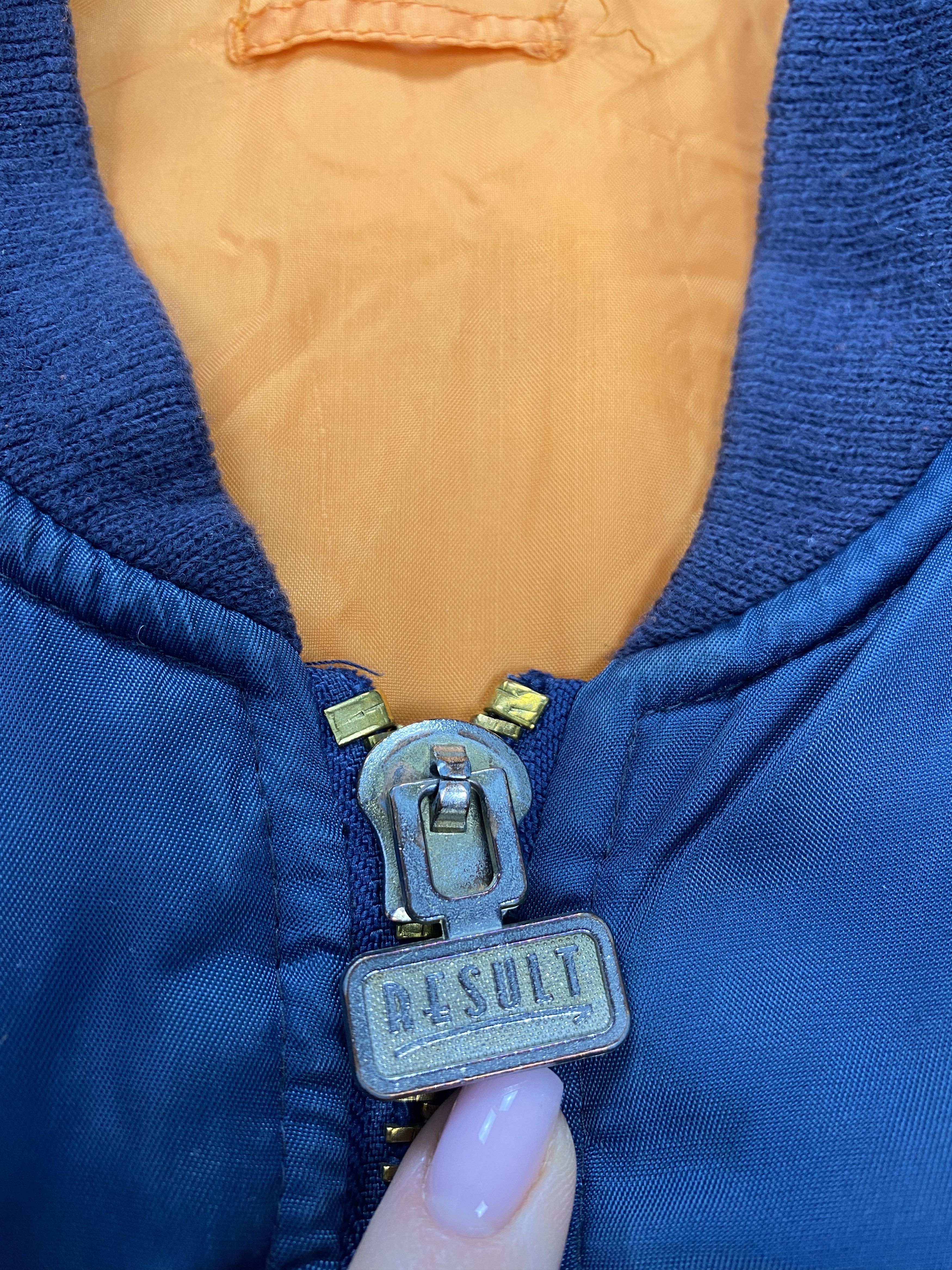Vintage Result Vintage MA-1 USAF reversible bomber jacket Size US XXL / EU 58 / 5 - 3 Thumbnail