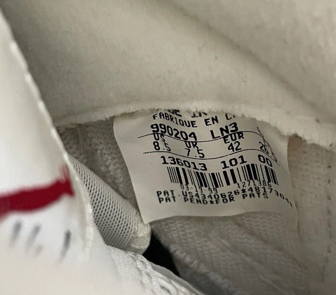 Jordan Brand 1999 Air Jordan 4 White Cement Size US 8.5 / EU 41-42 - 8 Thumbnail