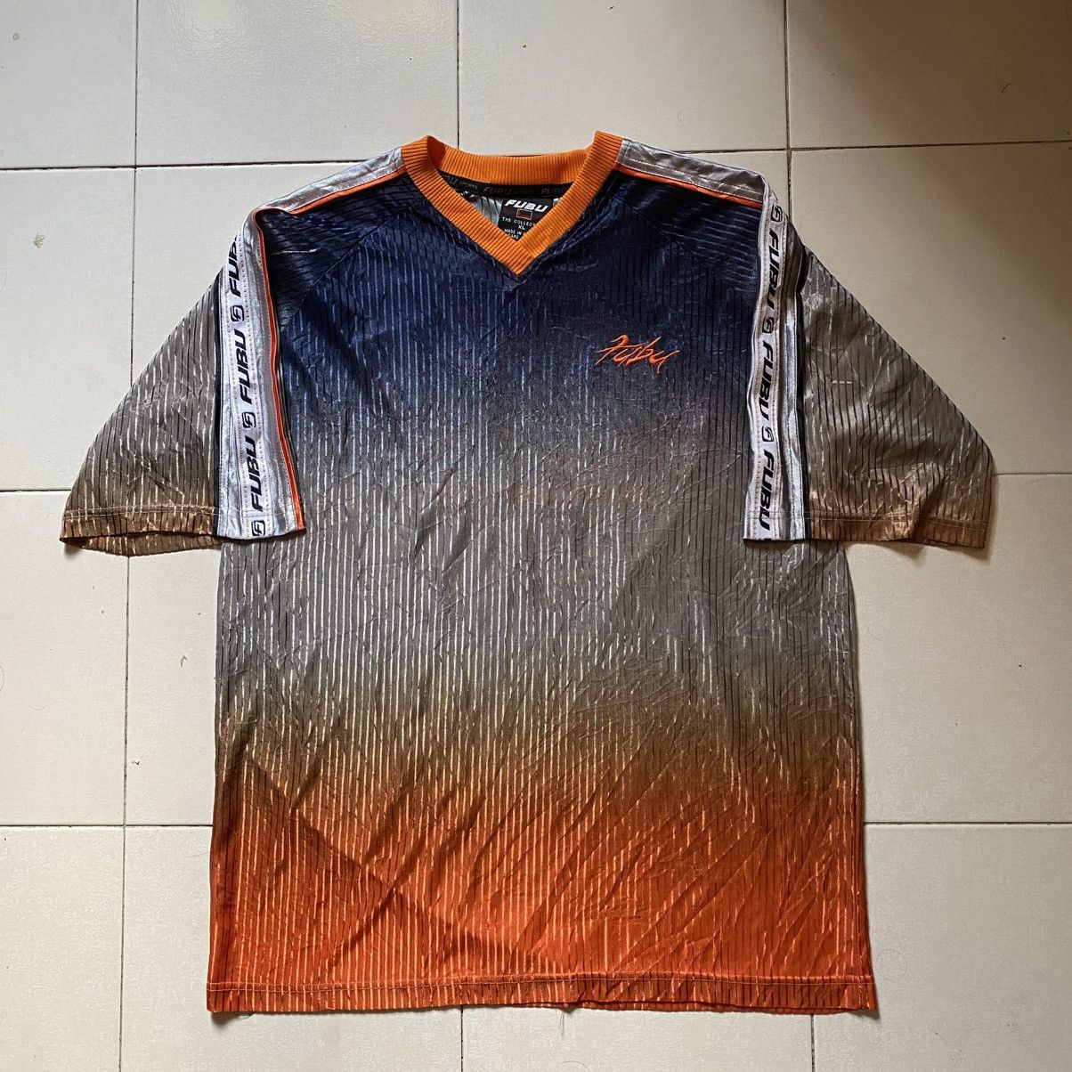 Fubu × Vintage Vintage Fubu Sports Hiphop Jersey Size US XL / EU 56 / 4 - 7 Thumbnail