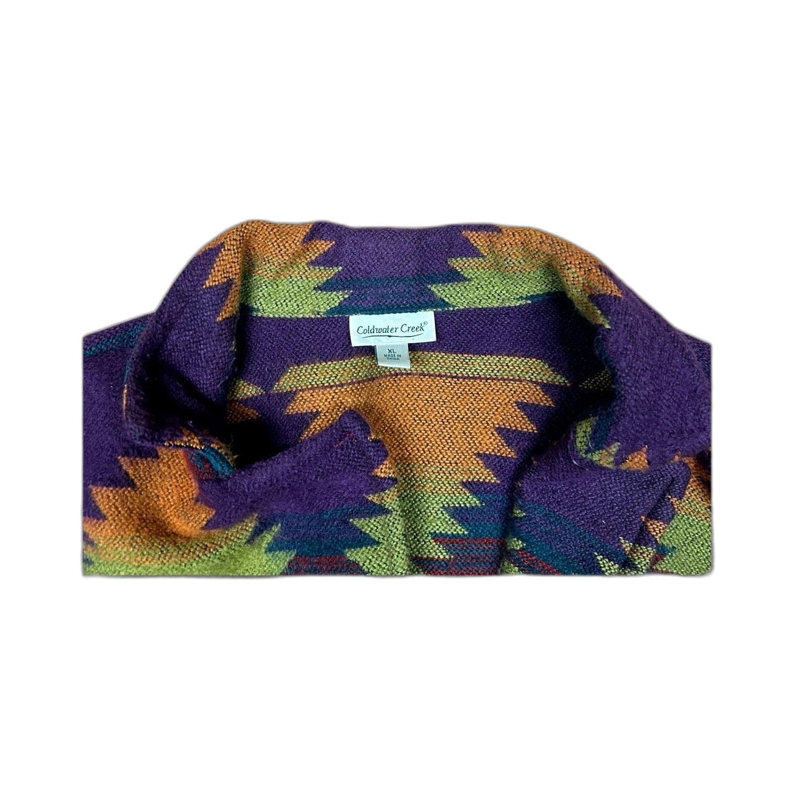Coldwater Creek Vintage Coldwater Creek 1990's Rainbow Tribal Boho Western J Size US XL / EU 56 / 4 - 2 Thumbnail