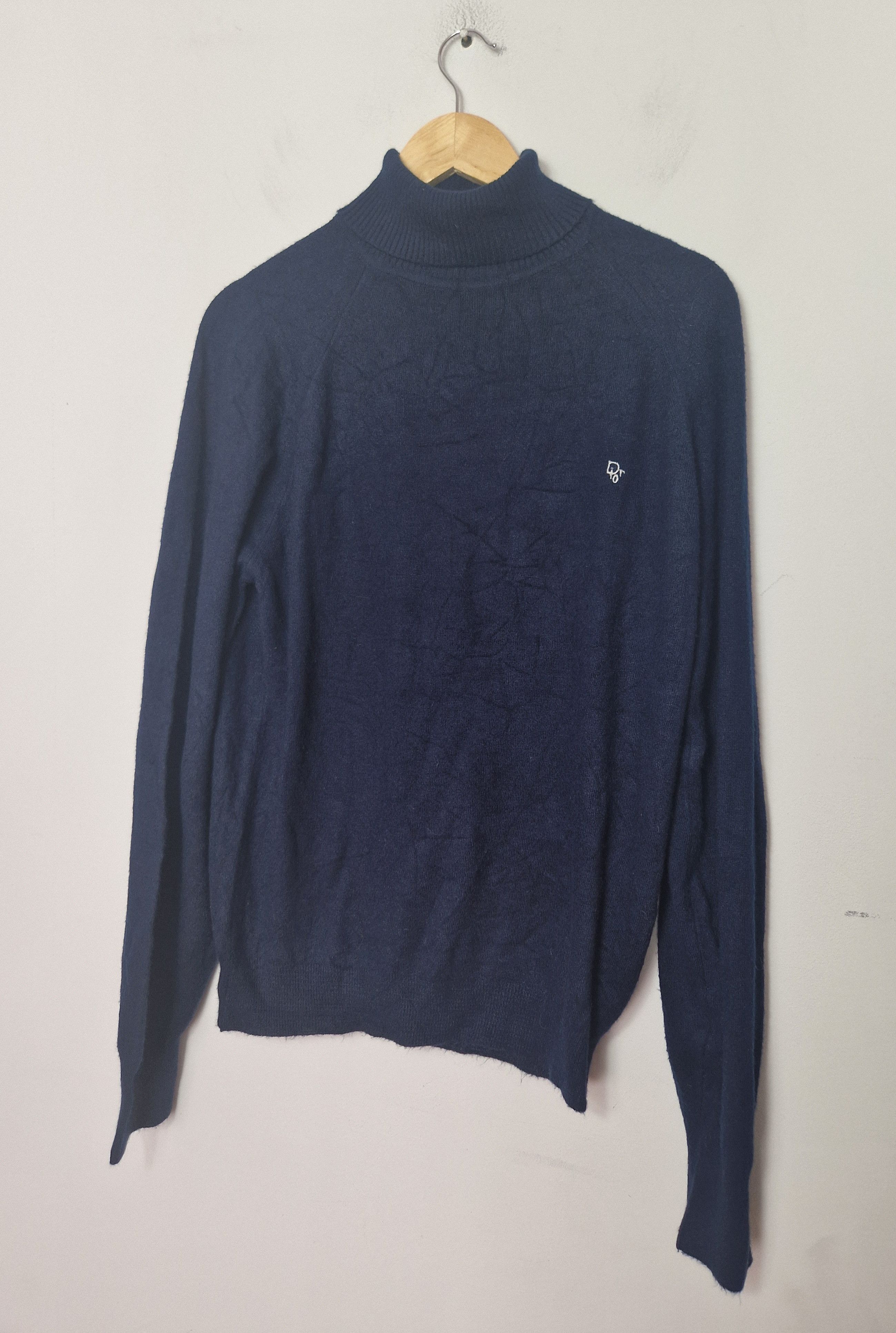 Dior Dior navy turtleneck Size US L / EU 52-54 / 3 - 2 Thumbnail