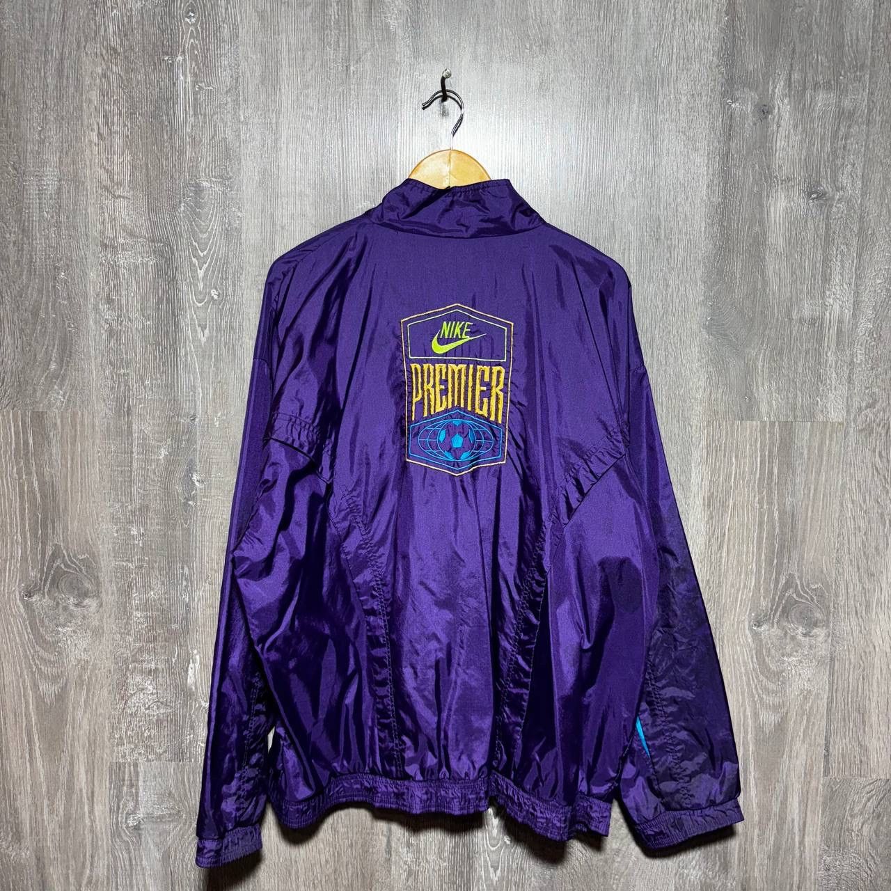 Nike Rare! Nike Premier Vintage Track Jacket 80s Size US XL / EU 56 / 4 - 5 Thumbnail