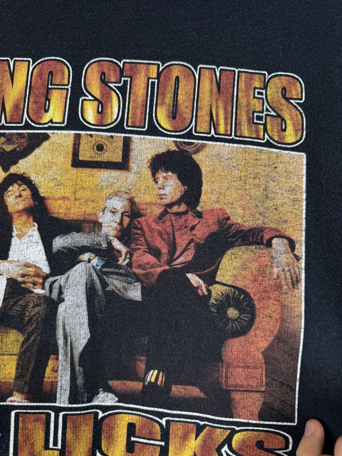 Band Tees Vintage The Rolling Stones Licks World Tour 2003 T-shirt Size US L / EU 52-54 / 3 - 21 Thumbnail