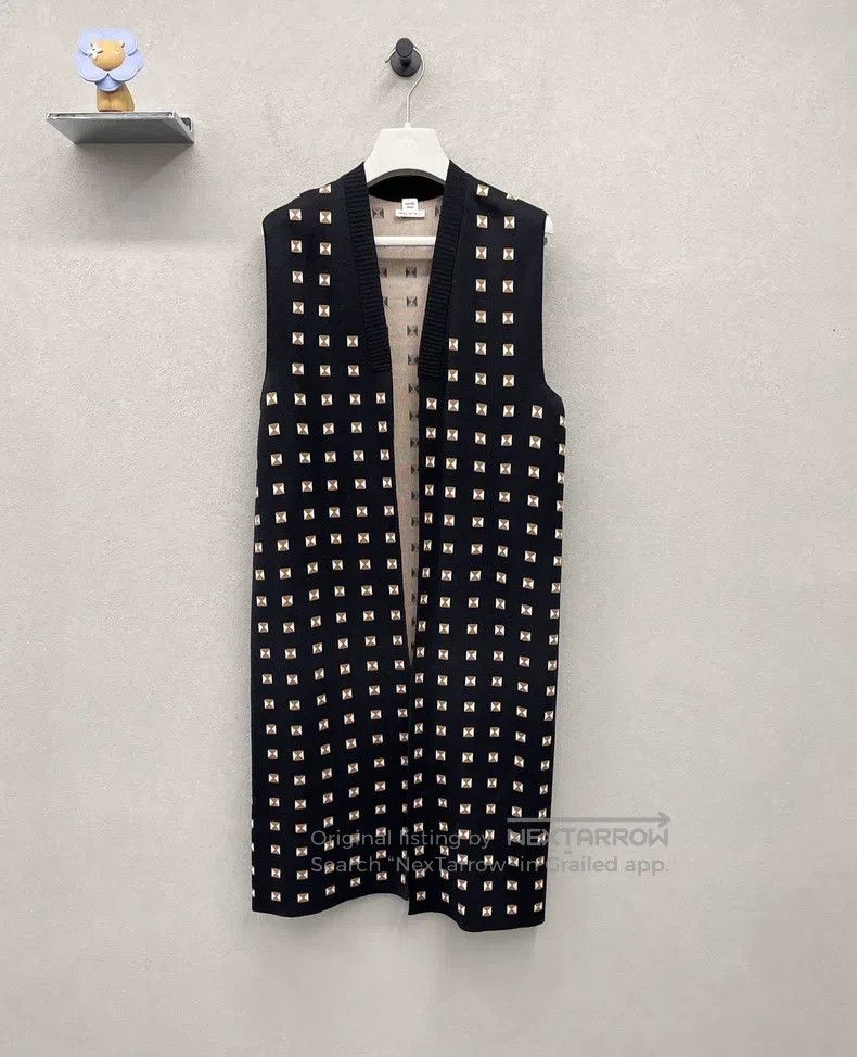 Hermes Hermes Black mid-length vest Size XXS / US 00 / IT 34 - 2 Thumbnail