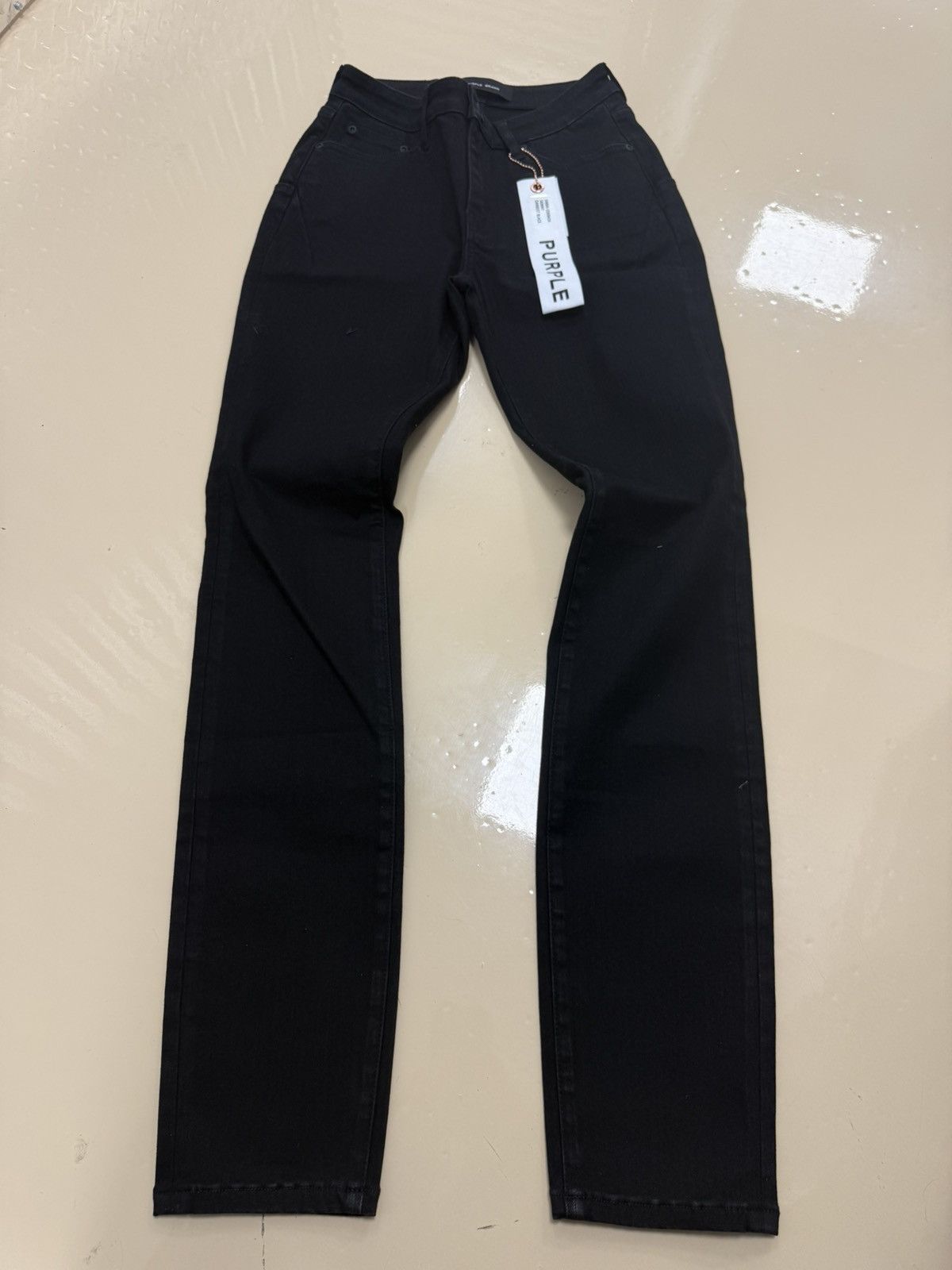 Other Purple Brand Darkest Black Jeans Size 26" / US 2 / IT 38 - 1 Thumbnail
