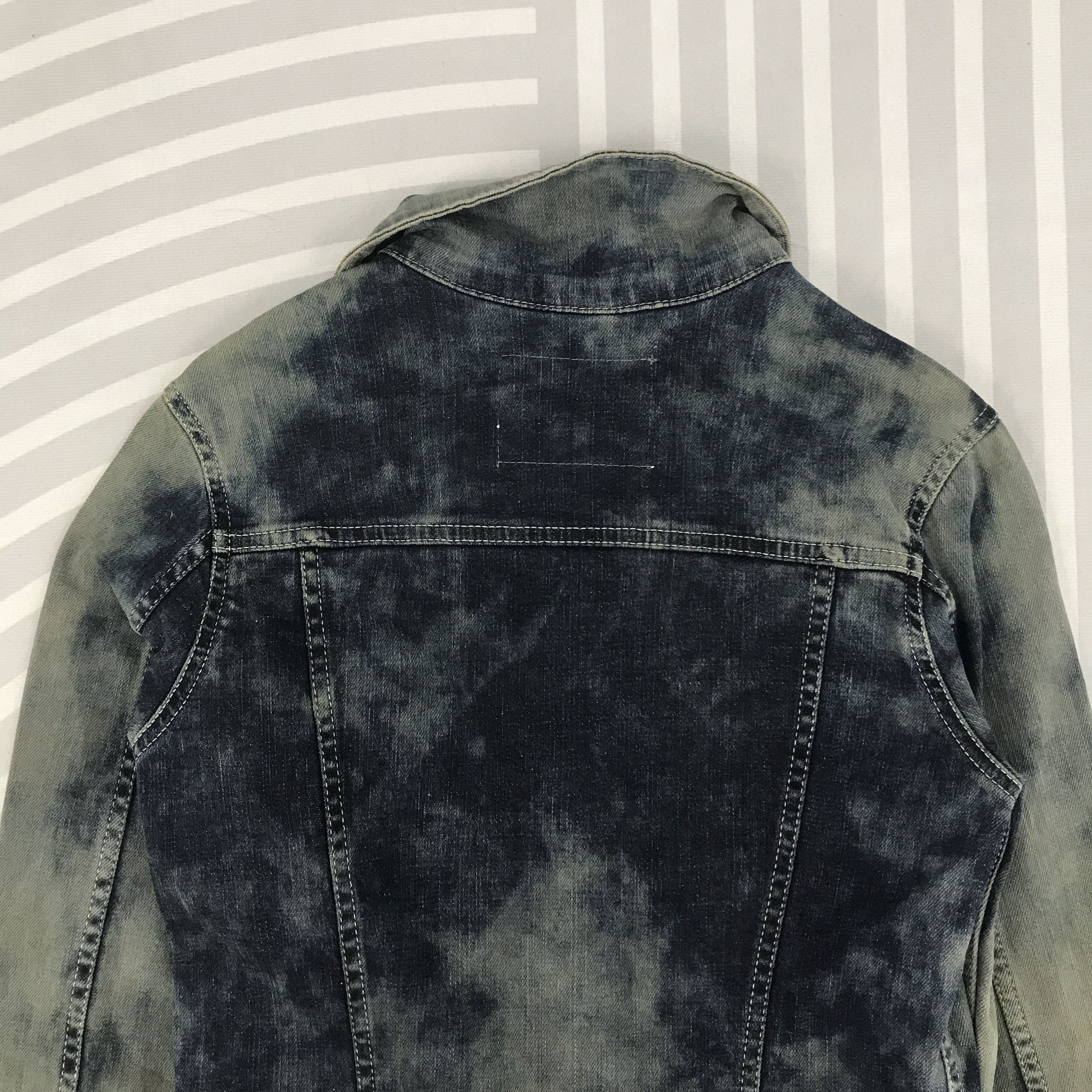 Japanese Brand × Vintage Diggttiy Faded style Jeans Denim Lgb style Up Button Jacket Size US S / EU 44-46 / 1 - 4 Thumbnail