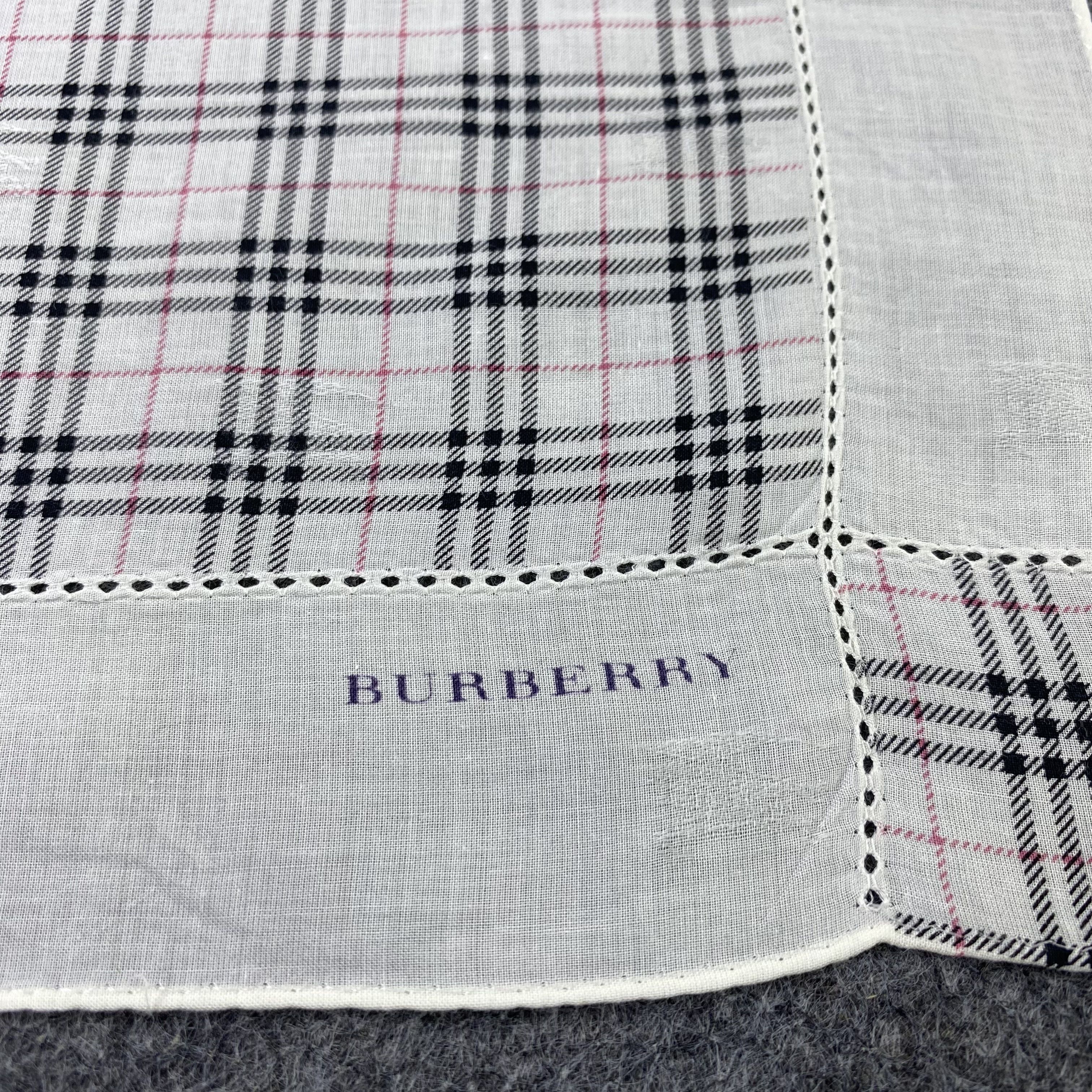 Burberry Burberry Handkerchief Neckerchief Bandana-B1970 Size ONE SIZE - 8 Thumbnail