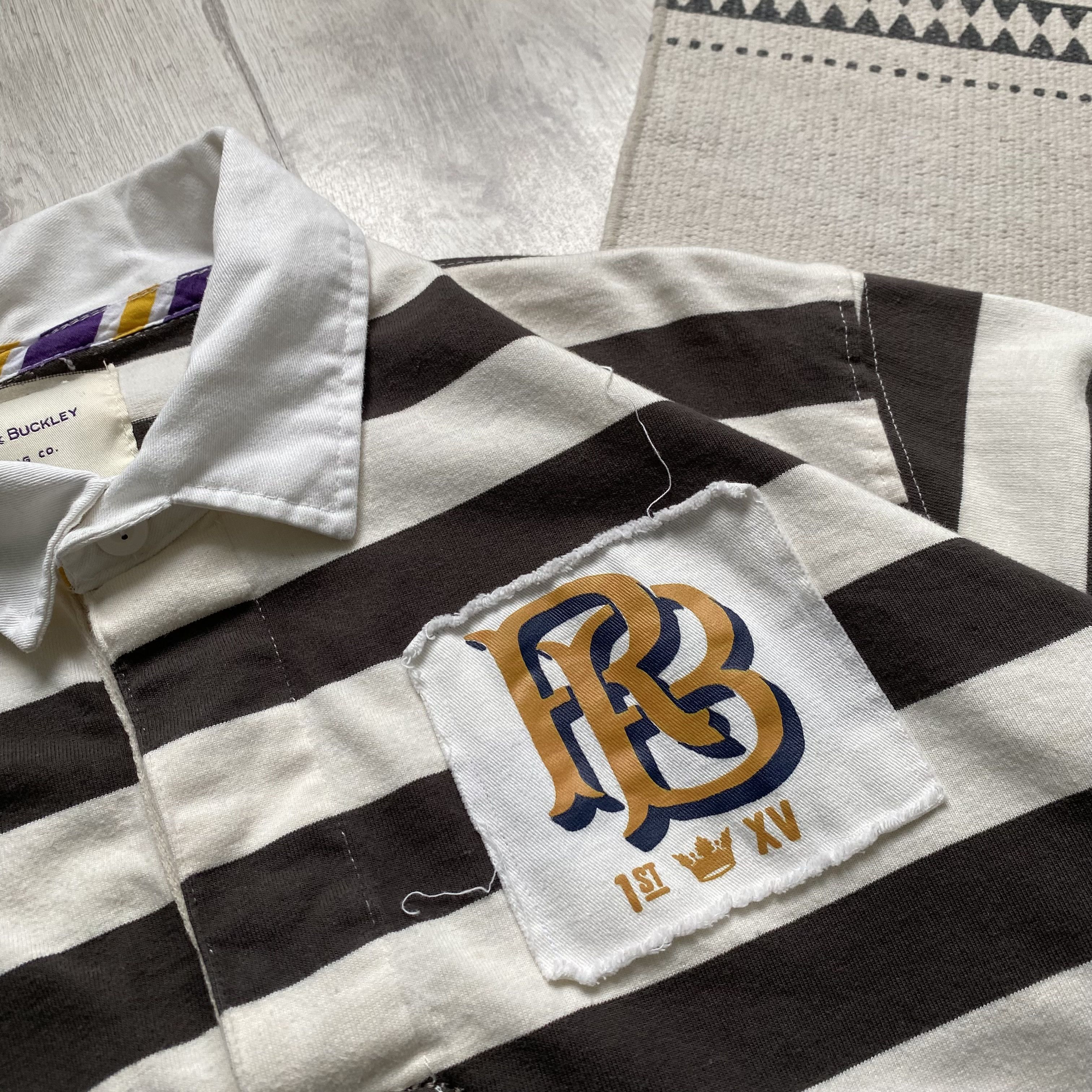 Polo Ralph Lauren Vintage 00s Ralph lauren vibe Stripped rugby shirt Size US XL / EU 56 / 4 - 6 Thumbnail
