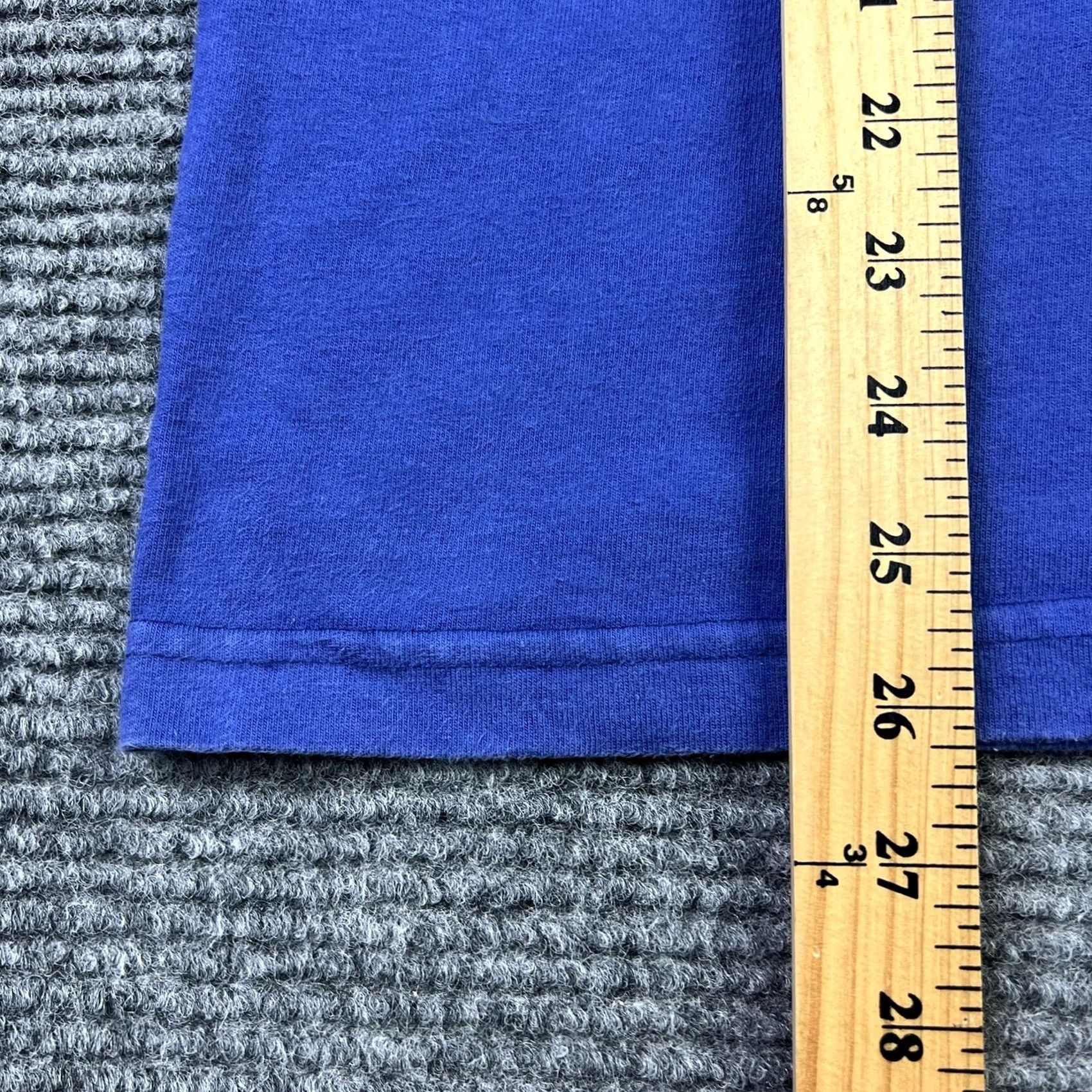 Harley Davidson VINTAGE Harley-Davidson Wilmington NC Graphic T-Shirt Mens M Blue 100% Cotton Logo Pocket Double-Sided Size US M / EU 48-50 / 2 - 5 Thumbnail