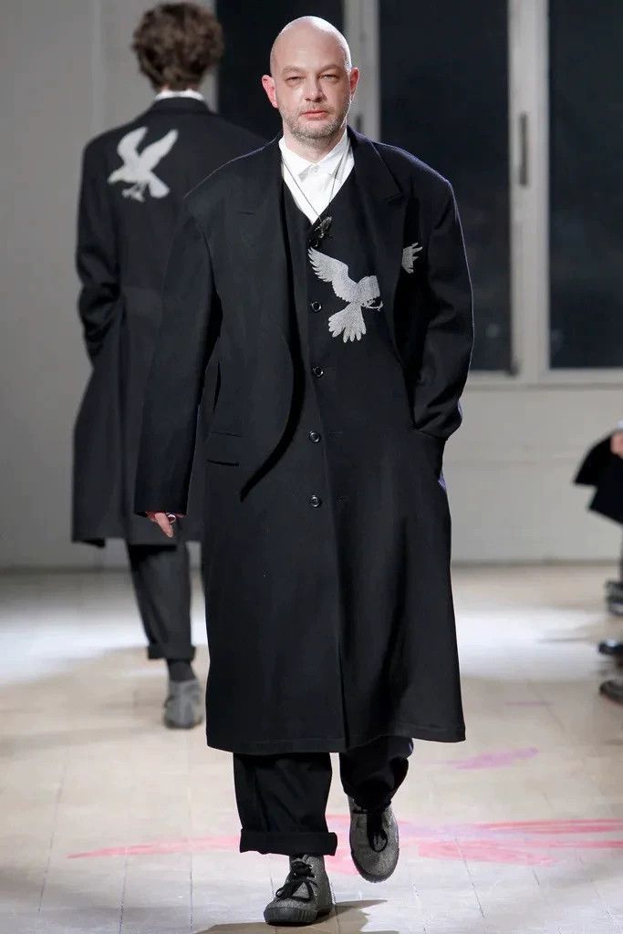 Yohji Yamamoto Yohji Yamamoto 11AW DB Fishbone Black Raven Coat Size US S / EU 44-46 / 1 - 2 Thumbnail