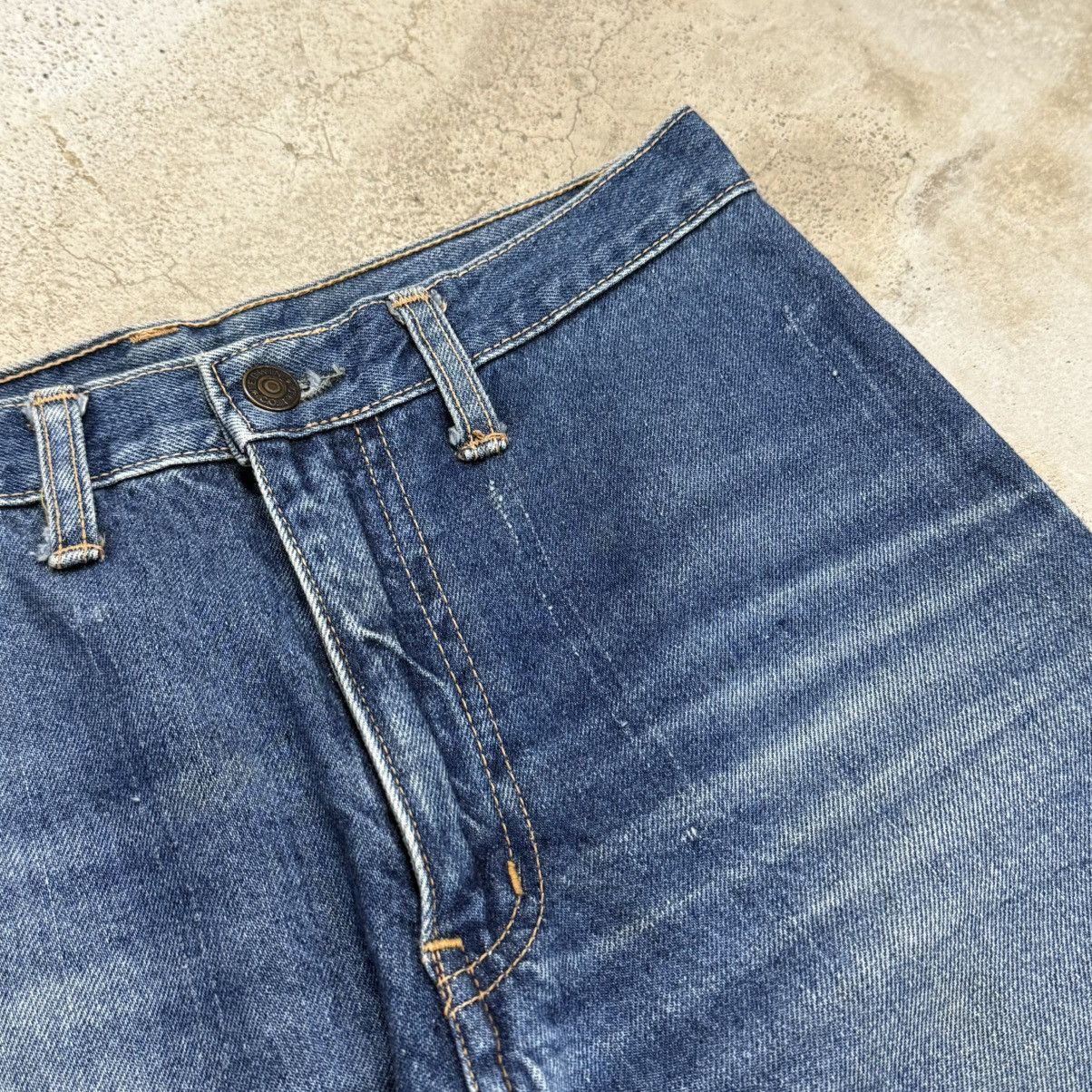 Edwin Vintage Late 80s Edwin Scovill Flare Denim Pants Size US 29 - 9 Thumbnail