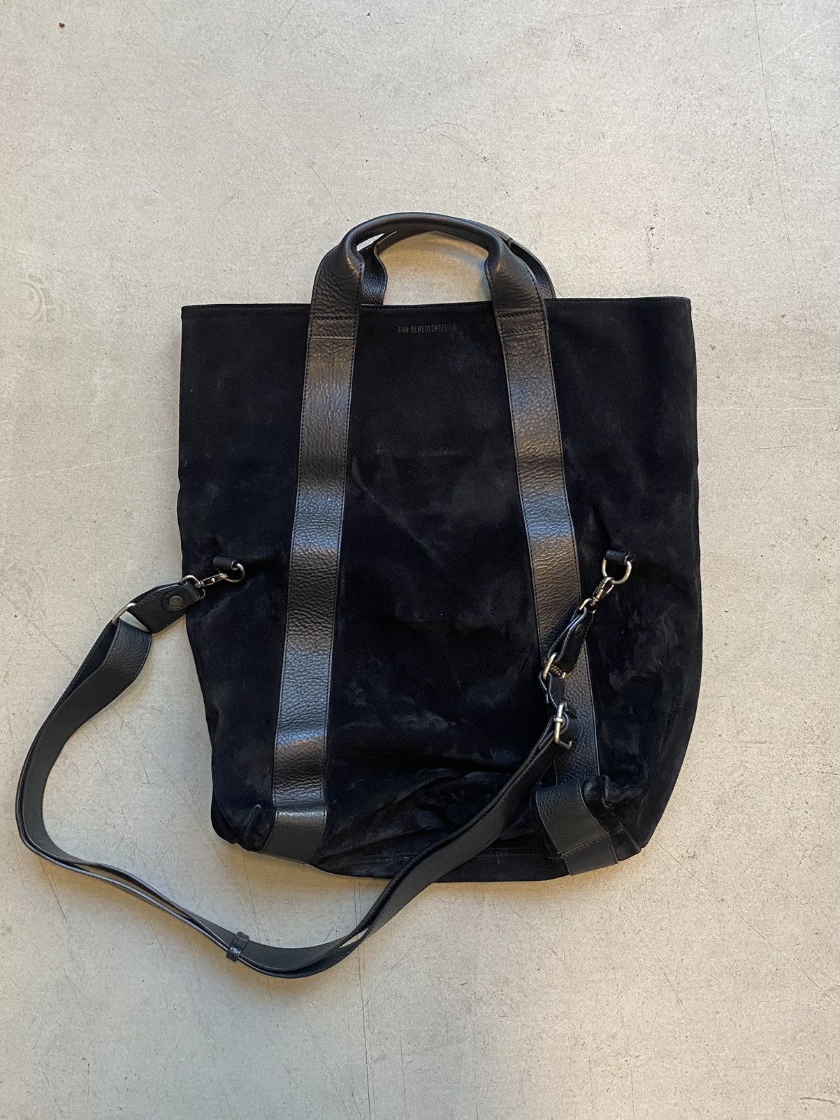 Ann Demeulemeester Ann demeulemeester Boston leather bag | Grailed