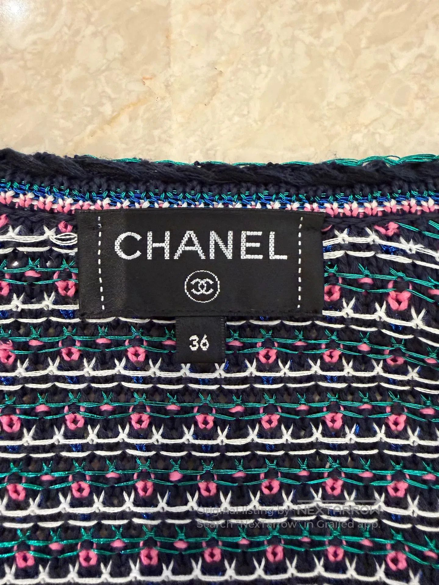 Chanel Chanel Striped Knit Cardigan Size 36. Size US S / EU 44-46 / 1 - 3 Thumbnail