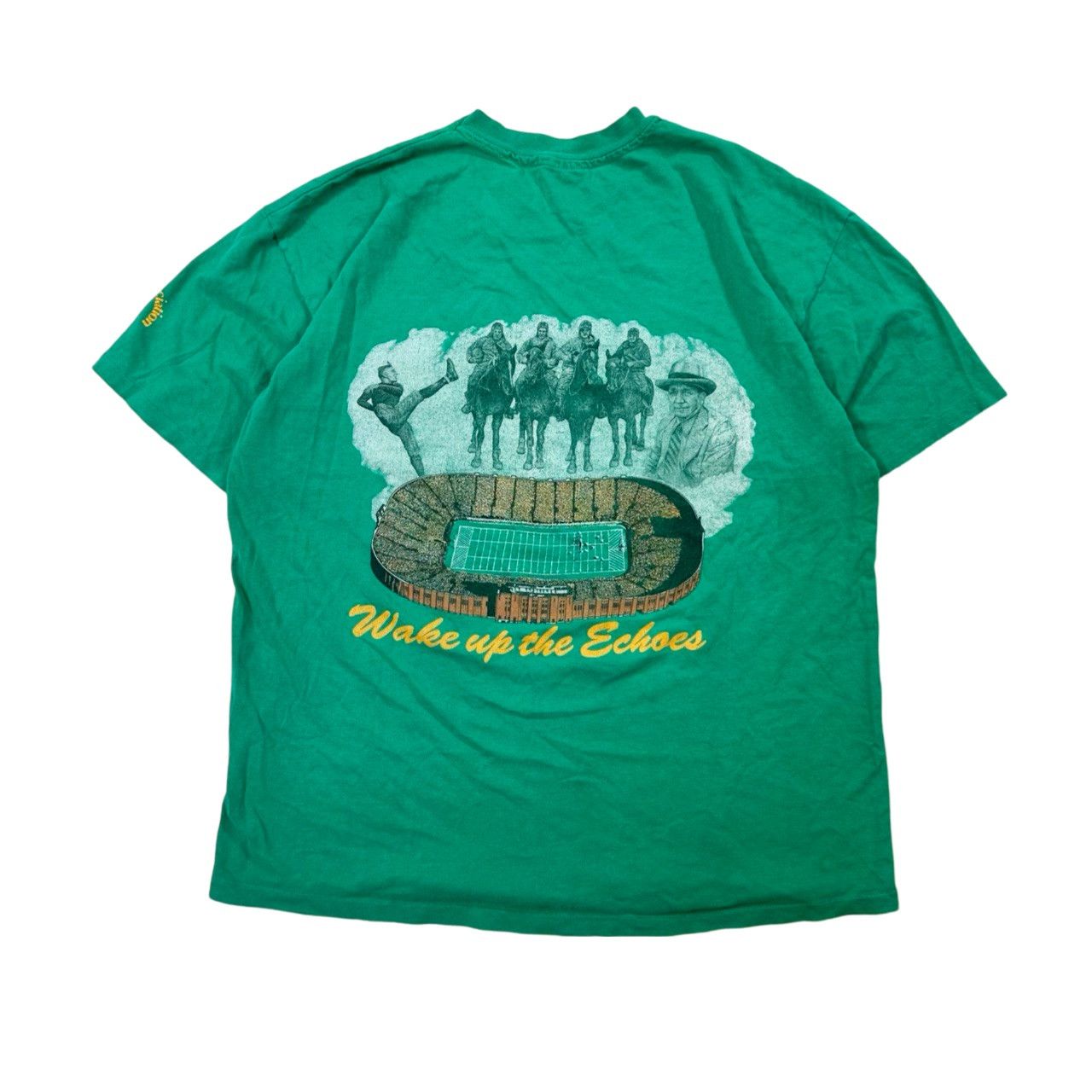 Vintage Vintage 90s Single Stitch Notre Dame Football Graphic Size US XL / EU 56 / 4 - 4 Thumbnail