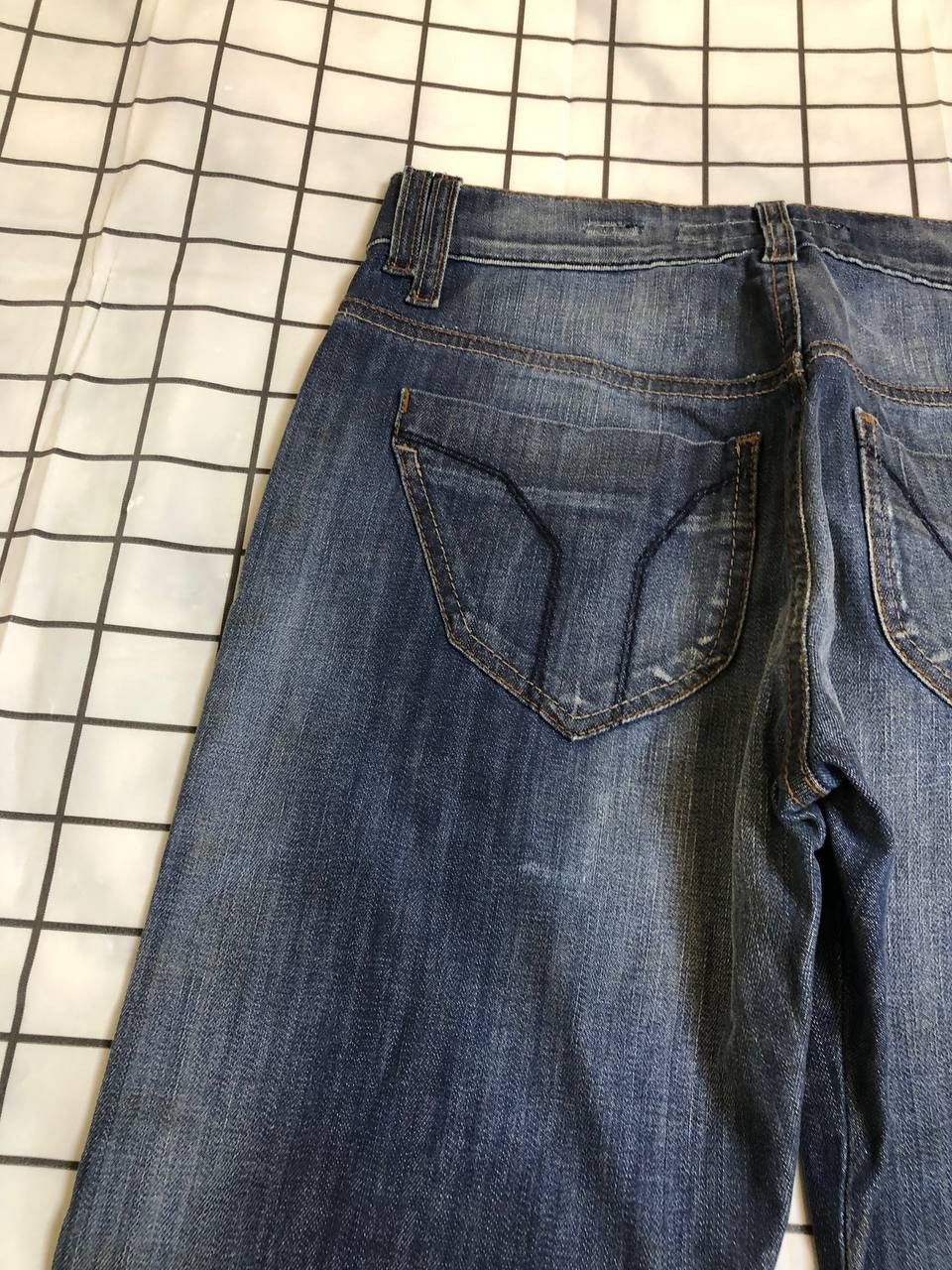 Miss Sixty Miss Sixty Distressed Denim Jeans Y2K Hype Streetwear Style Size 25" / US 0 / IT 36 - 17 Thumbnail