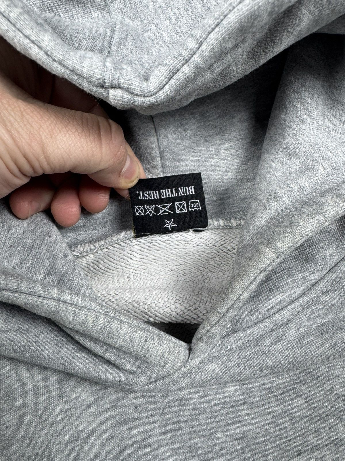 Corteiz Corteiz Aufentic Alcatraz Grey Hoodie Boxy Fit Y2K Size US L / EU 52-54 / 3 - 7 Thumbnail