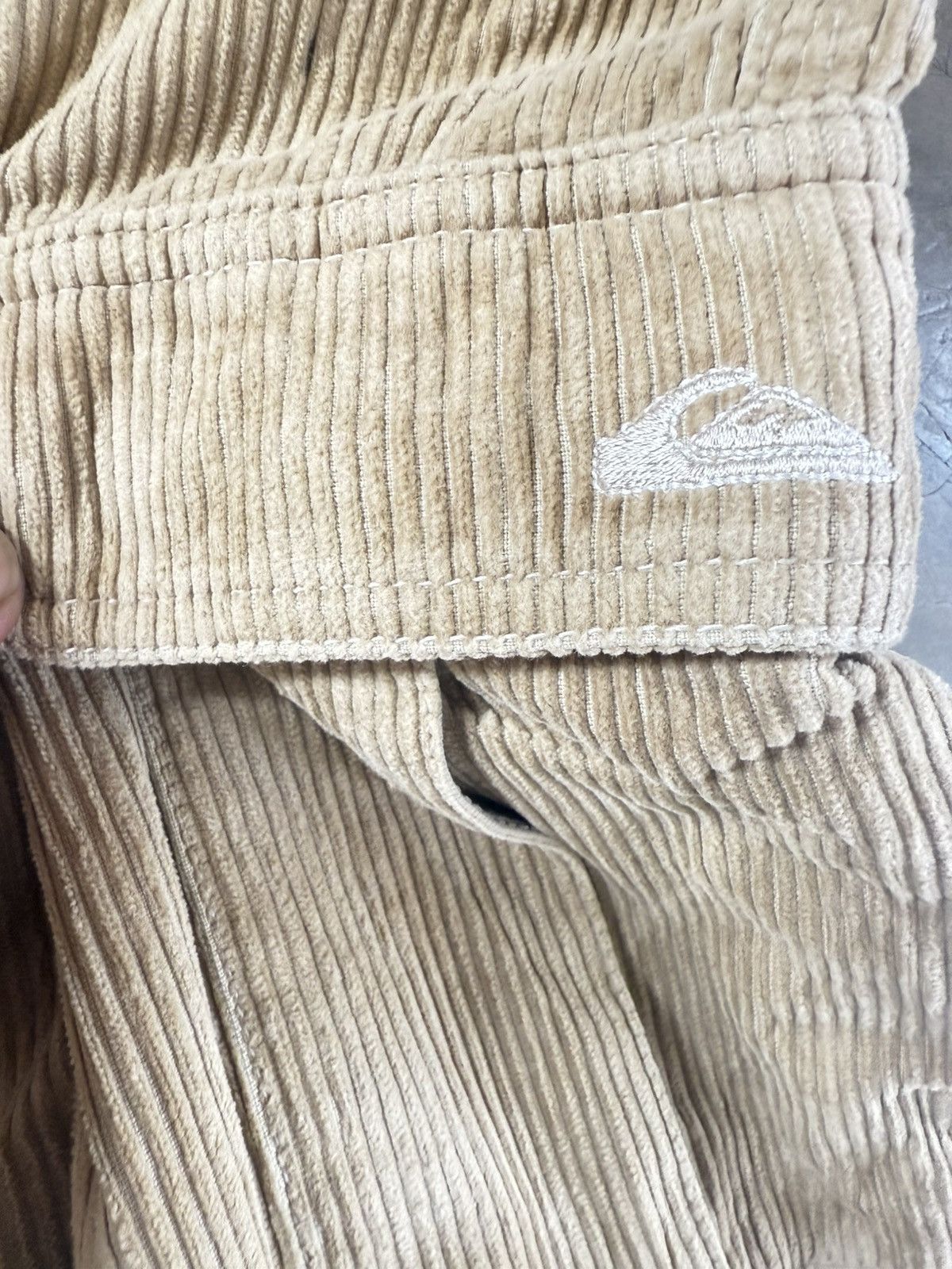 Quiksilver Vtg Quiksilver button fly cuduroy carpenther pants Size US 34 / EU 50 - 7 Thumbnail