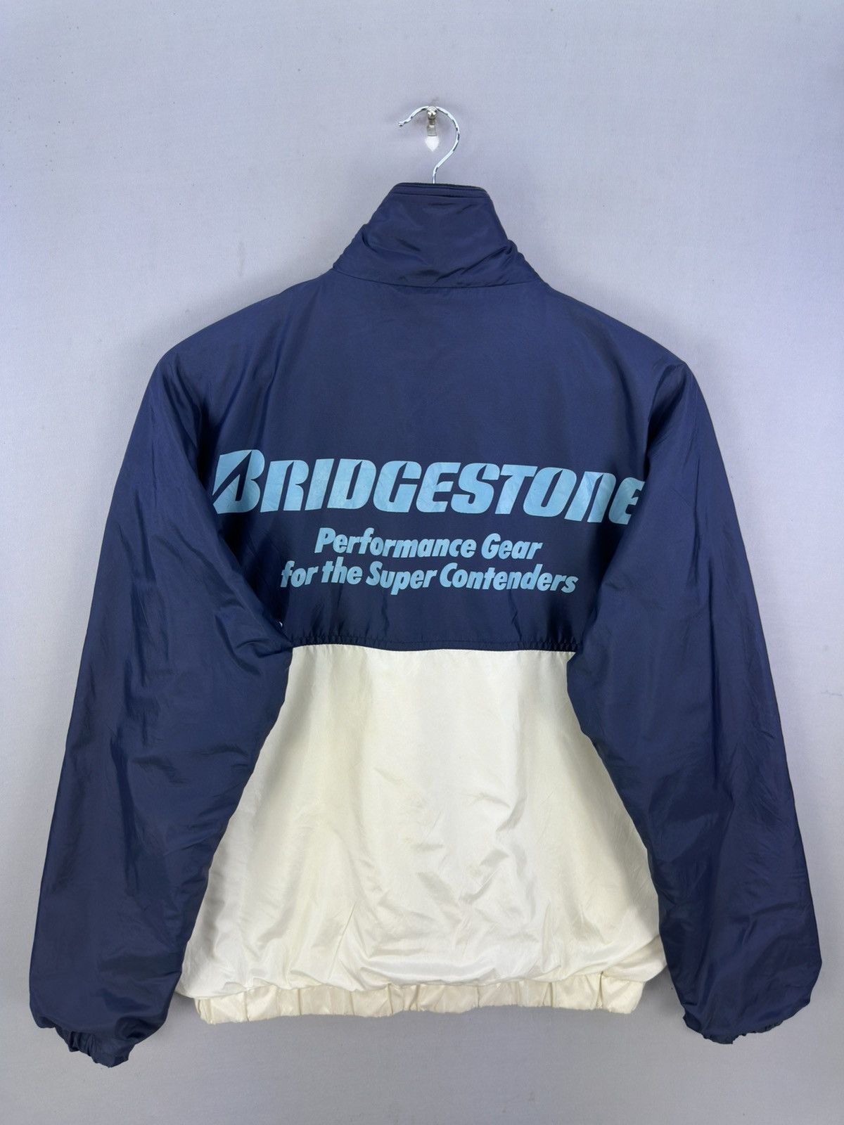 Vintage Y2K Bridgestone Color Block Windbreaker Jacket