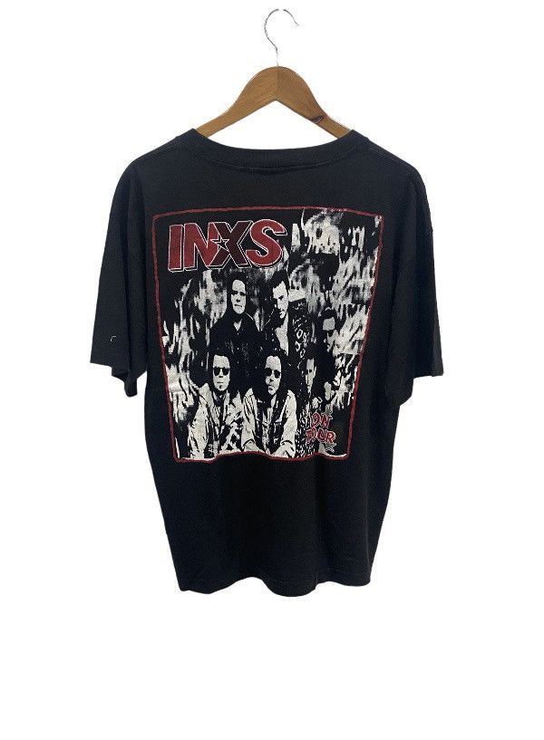 ✅ VINTAGE INXS new wave band USA tee shirt