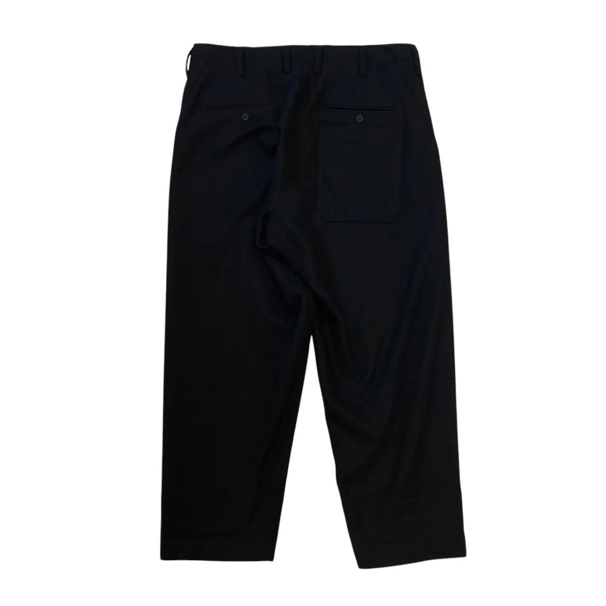 Yohji Yamamoto Yohji Yamamoto pour homme FLANNEL SIDE DART PANTS Size US 37 - 2 Thumbnail