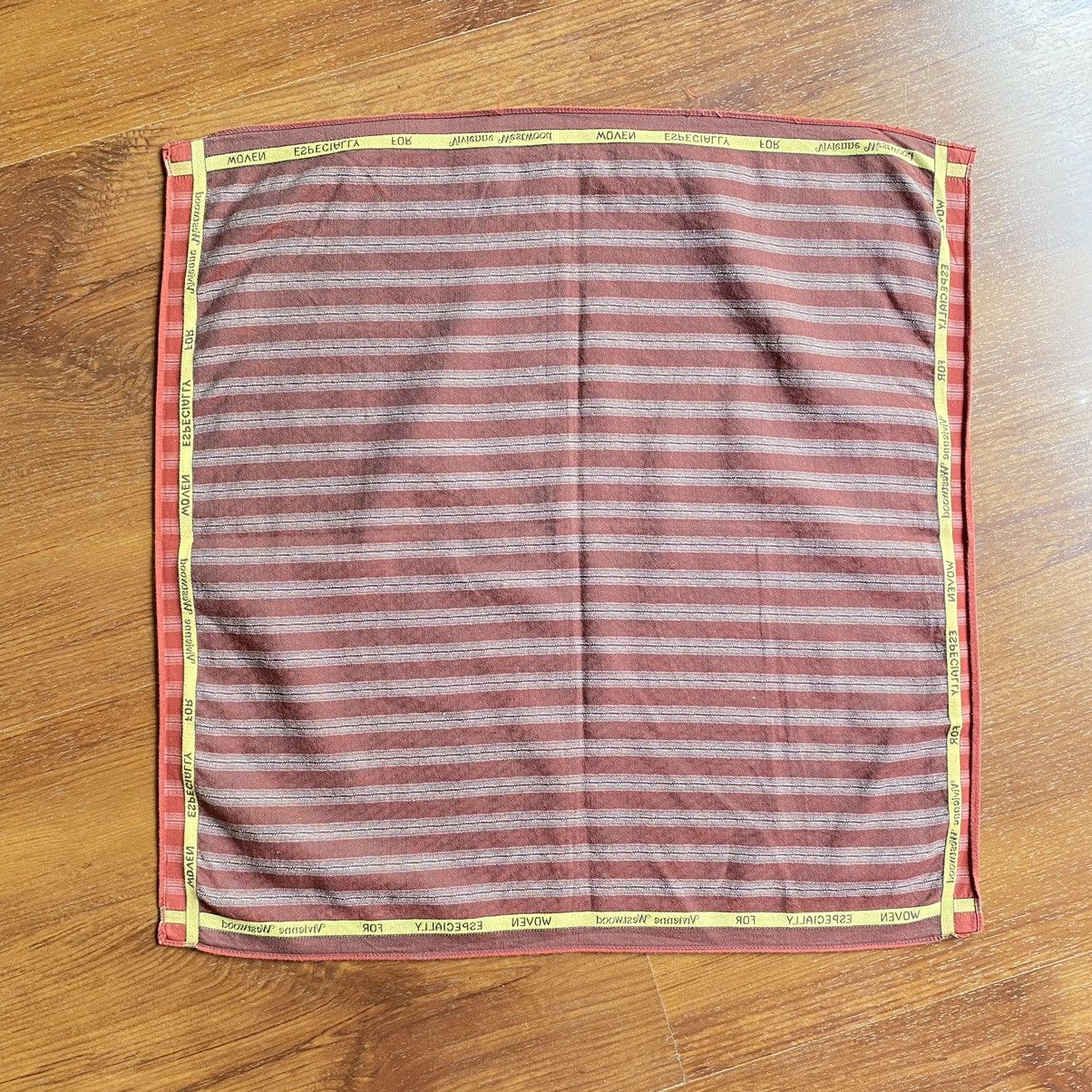 Designer Vivienne Westwood stripped Handkerchief Size ONE SIZE - 5 Thumbnail