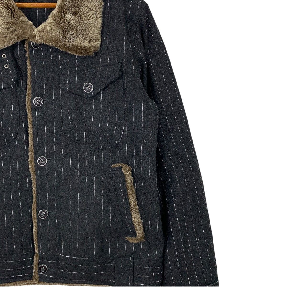 Japanese Brand Down By The Water Japanese Brand Western Design Fur Jacket Size US L / EU 52-54 / 3 - 6 Thumbnail