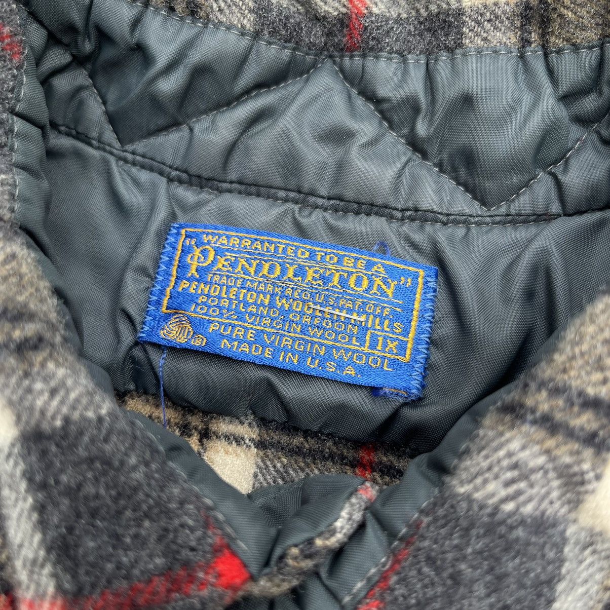 Pendleton Vintage PENDLETON Wool Flannel Shirt Size US XL / EU 56 / 4 - 3 Thumbnail